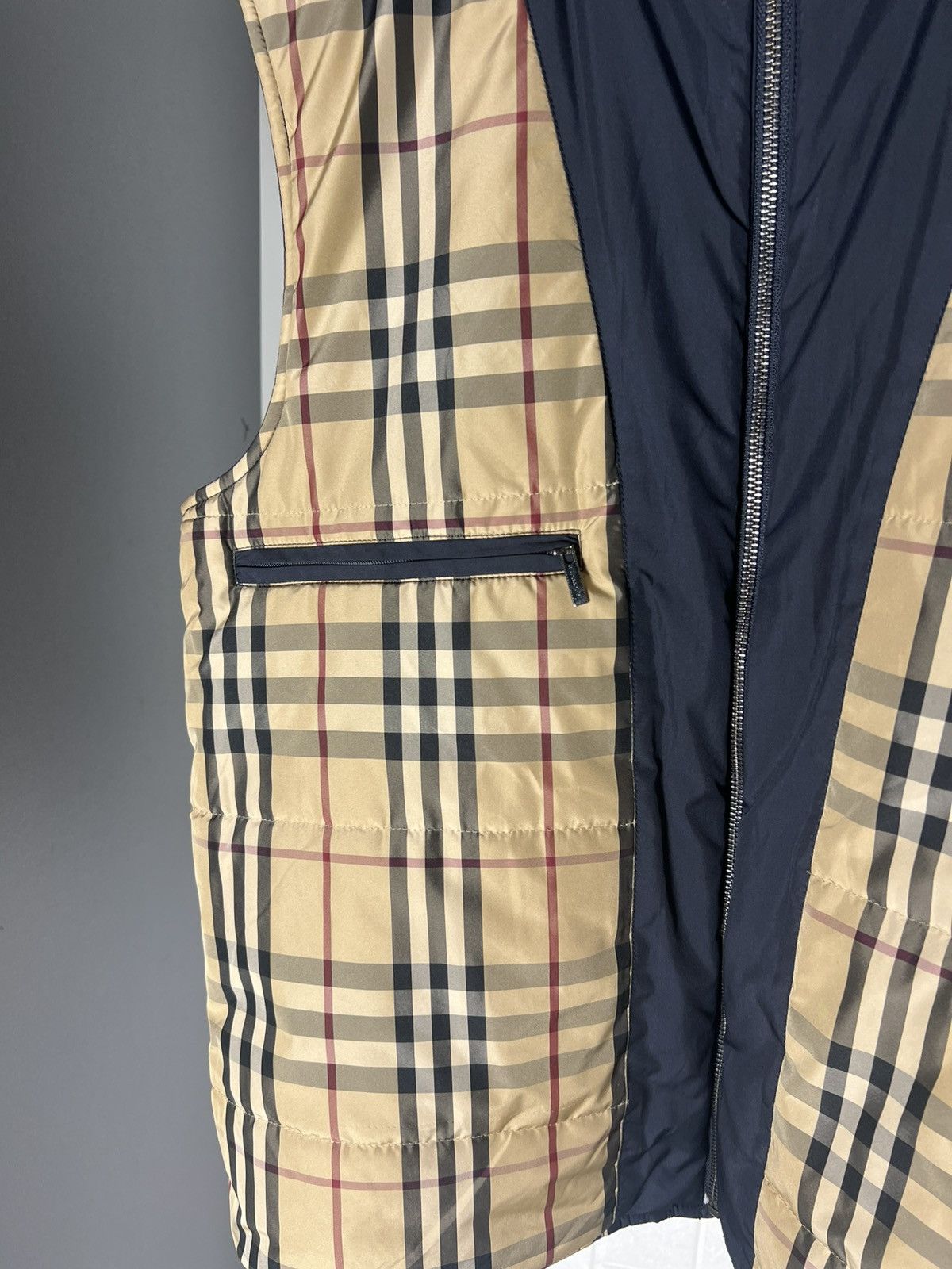 Burberry × Vintage VERY RARE BURBERRY LONDON VESTS DESIGNER JAPAN STYLE Y2K 90s Size US M / EU 48-50 / 2 - 9 Thumbnail