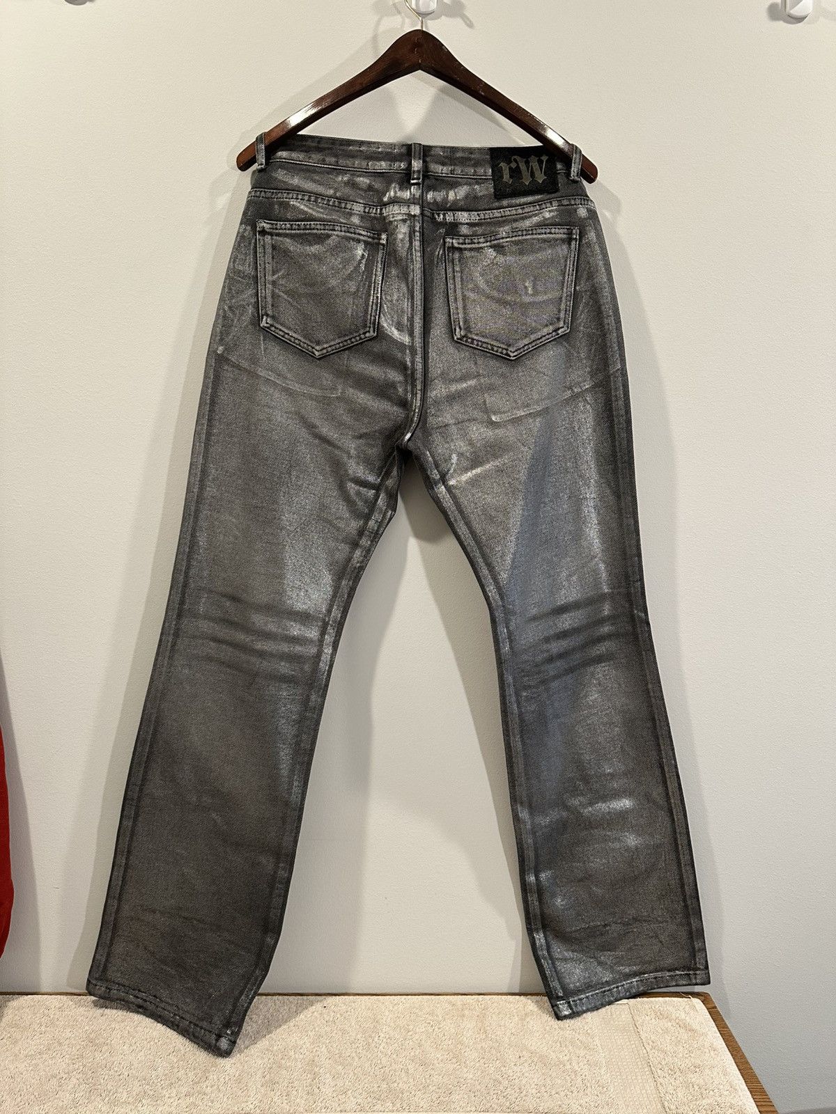 Racer Worldwide Racer Worldwide Metallic Jeans Size US 32 / EU 48 - 4 Thumbnail