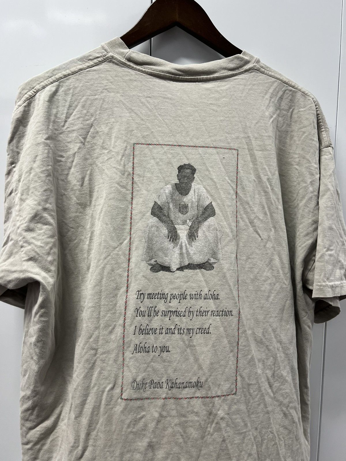 Vintage Y2K 2000's VTG Vintage Kahanamoku Hawaiian Hawaii T Shirt Size US L / EU 52-54 / 3 - 6 Thumbnail