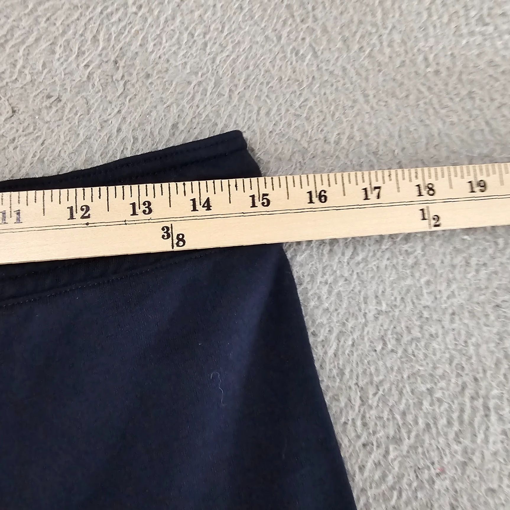 H&M H&M Shorts Mens Size S Navy Chino Jogger Lightweight Breathable Stretch Quick Dry Pockets Casual Workwear Summer Slim Regular Bib? Size US 29 - 6 Thumbnail