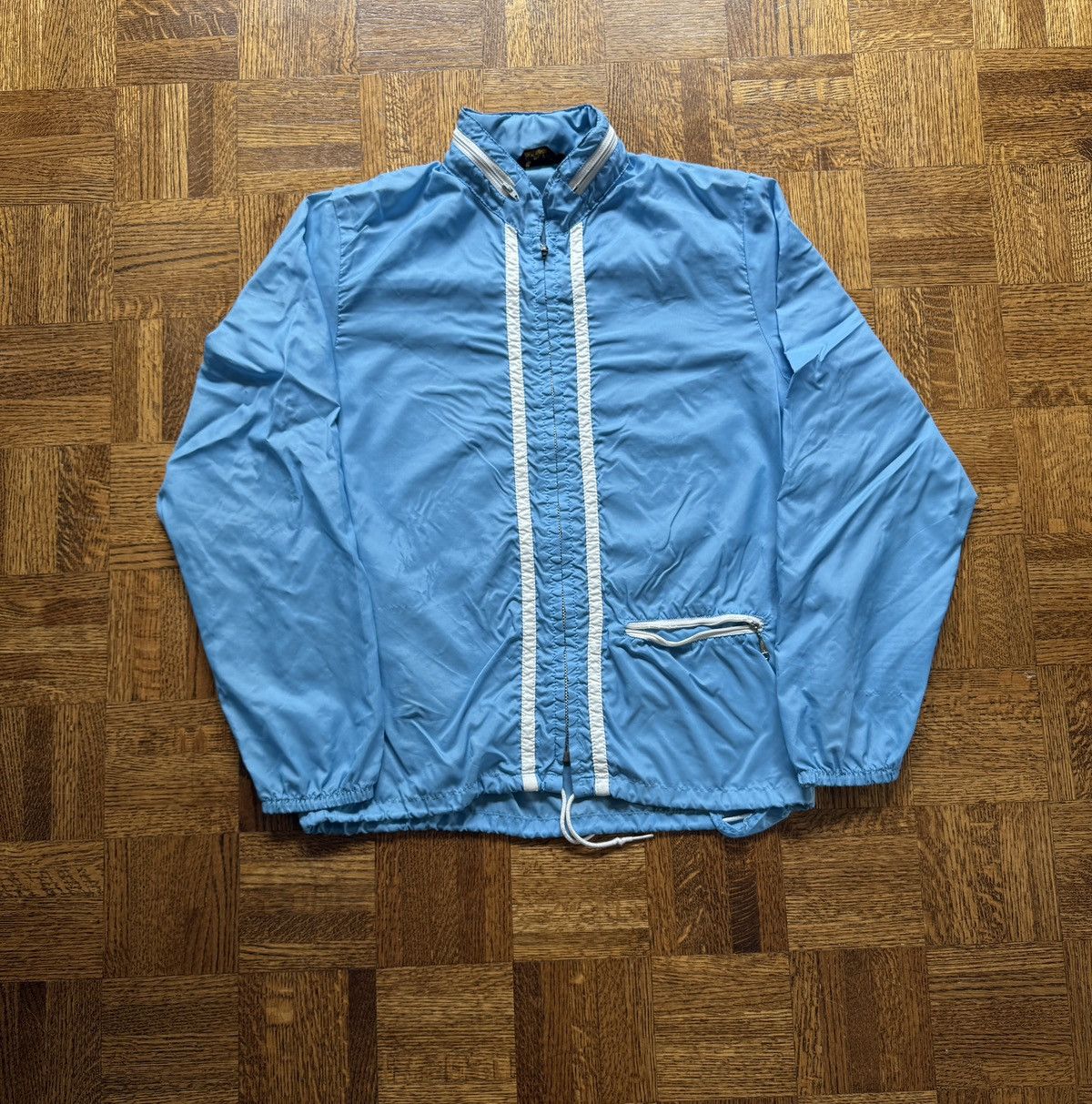 Vintage Vintage 70s Sir Jac Windbreaker Zip Up Racing Jacket Size US S / EU 44-46 / 1 - 1 Thumbnail