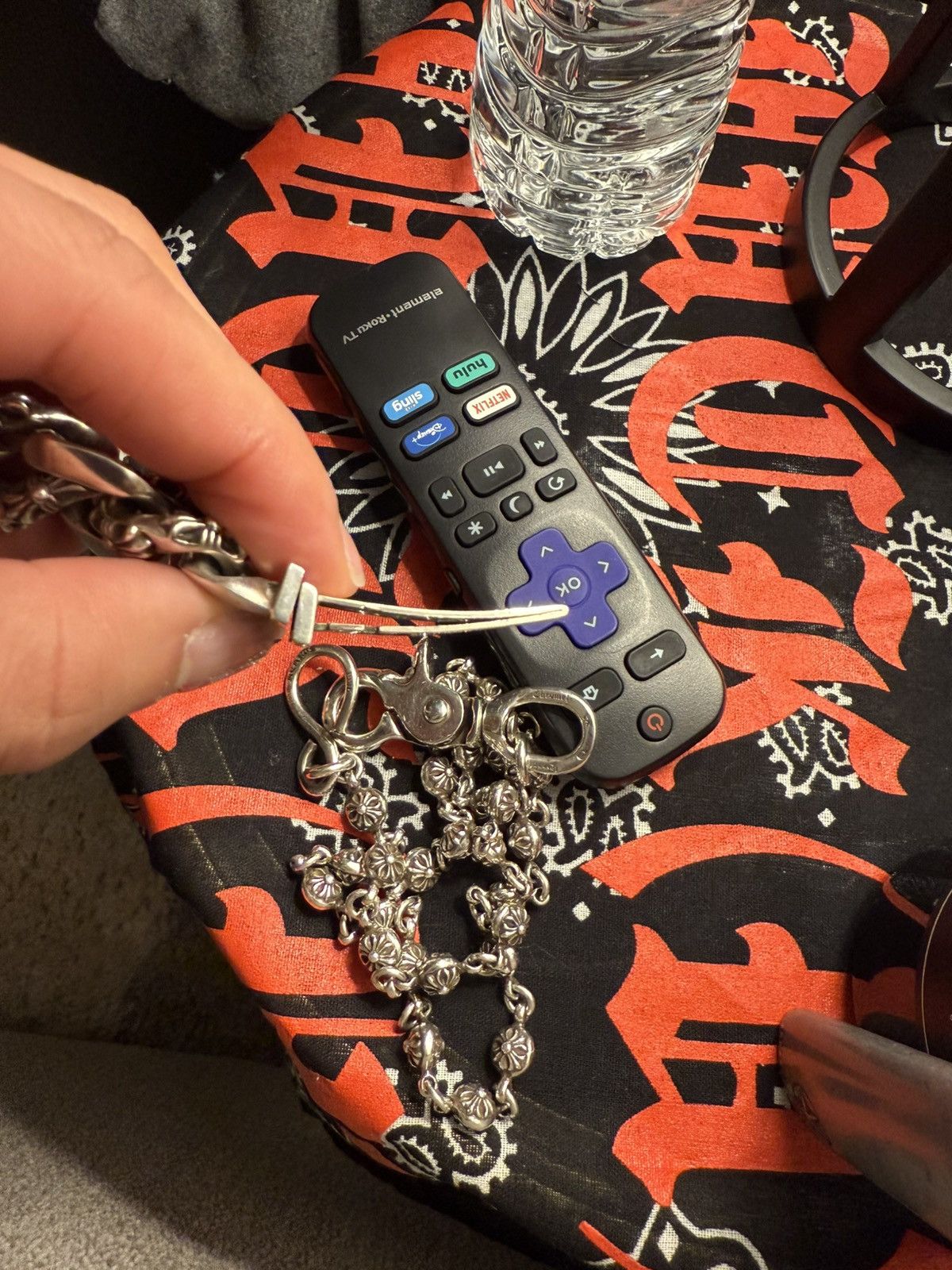 Chrome Hearts Chrome Hearts Floral Fancy Link Diamond Bracelet Size ONE SIZE - 8 Thumbnail