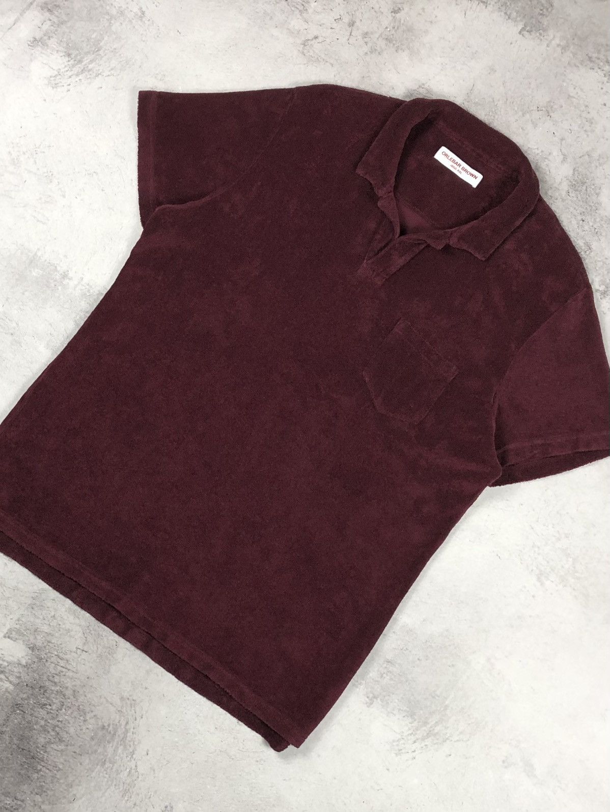 Orlebar Brown Orlebar Brown Terry Towelling Polo Shirt Size US XXL / EU 58 / 5 - 1 Thumbnail