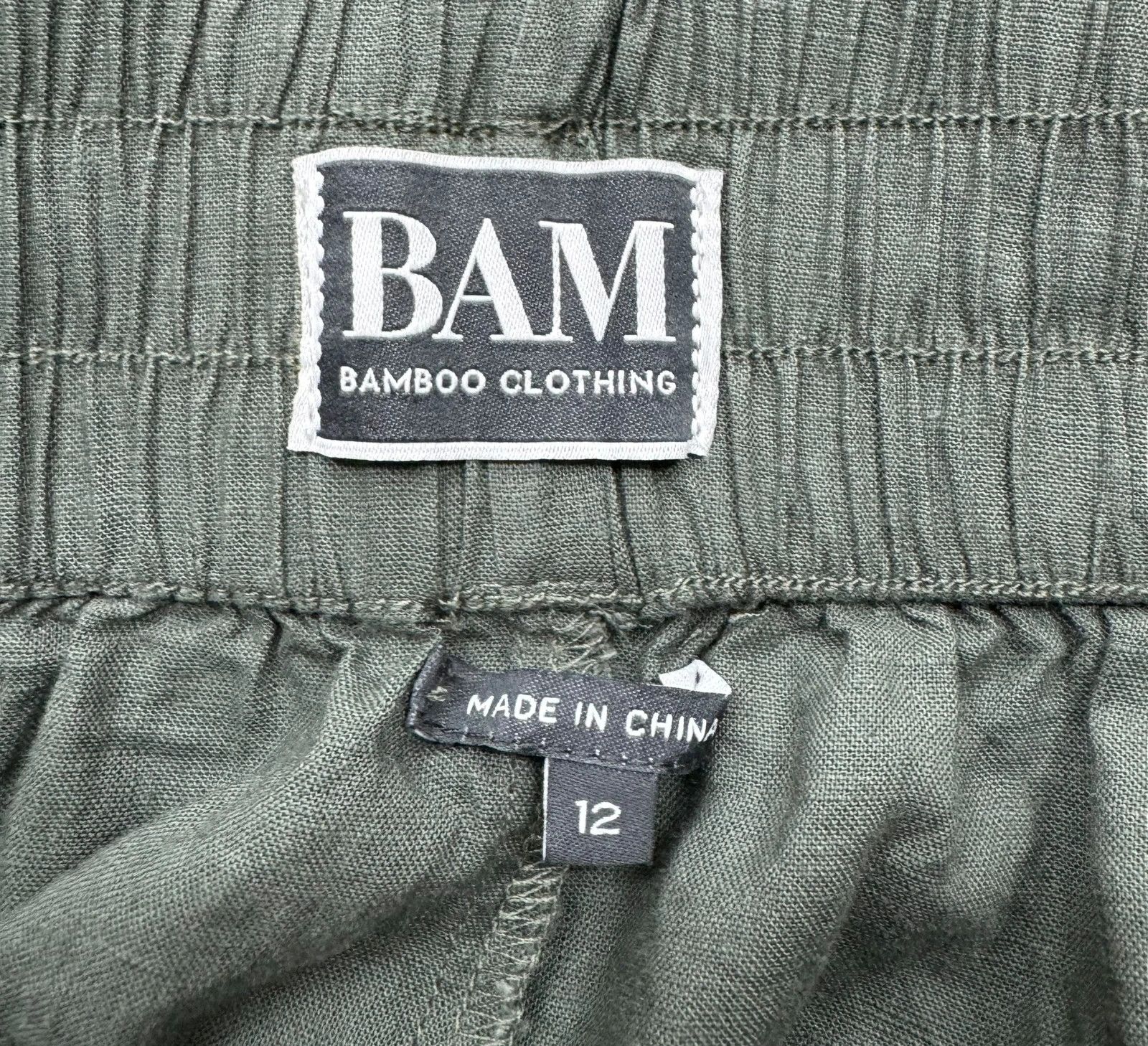Other Bam Linen Pants Wige Leg size 12 Size 30" / US 8 / IT 44 - 8 Thumbnail