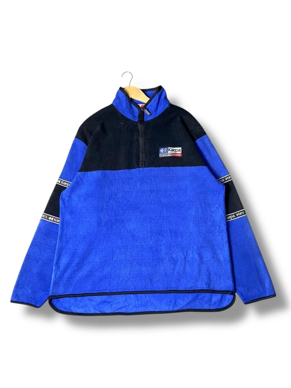 Japanese Brand Kaepa Half Zip Sport Pullover Fleece Jacket (152) Size US S / EU 44-46 / 1 - 1 Thumbnail