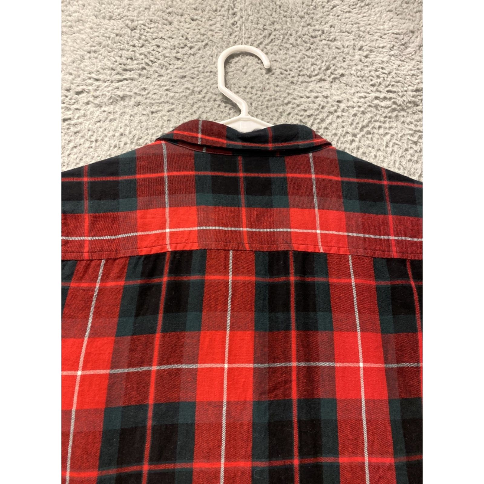 Gap Gap Shirt Button-Up Womens Small S Plaid Cotton Multicolor Long Sleeve Collared Button Up Wide 101-18 Size S / US 4 / IT 40 - 7 Thumbnail