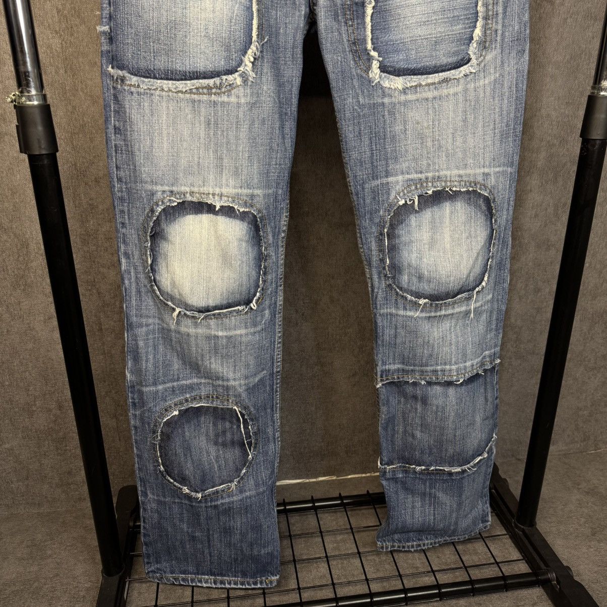 Dolce & Gabbana Vintage Dolce Gabbana patchwork jeans DG denim pants Size US 33 - 7 Thumbnail