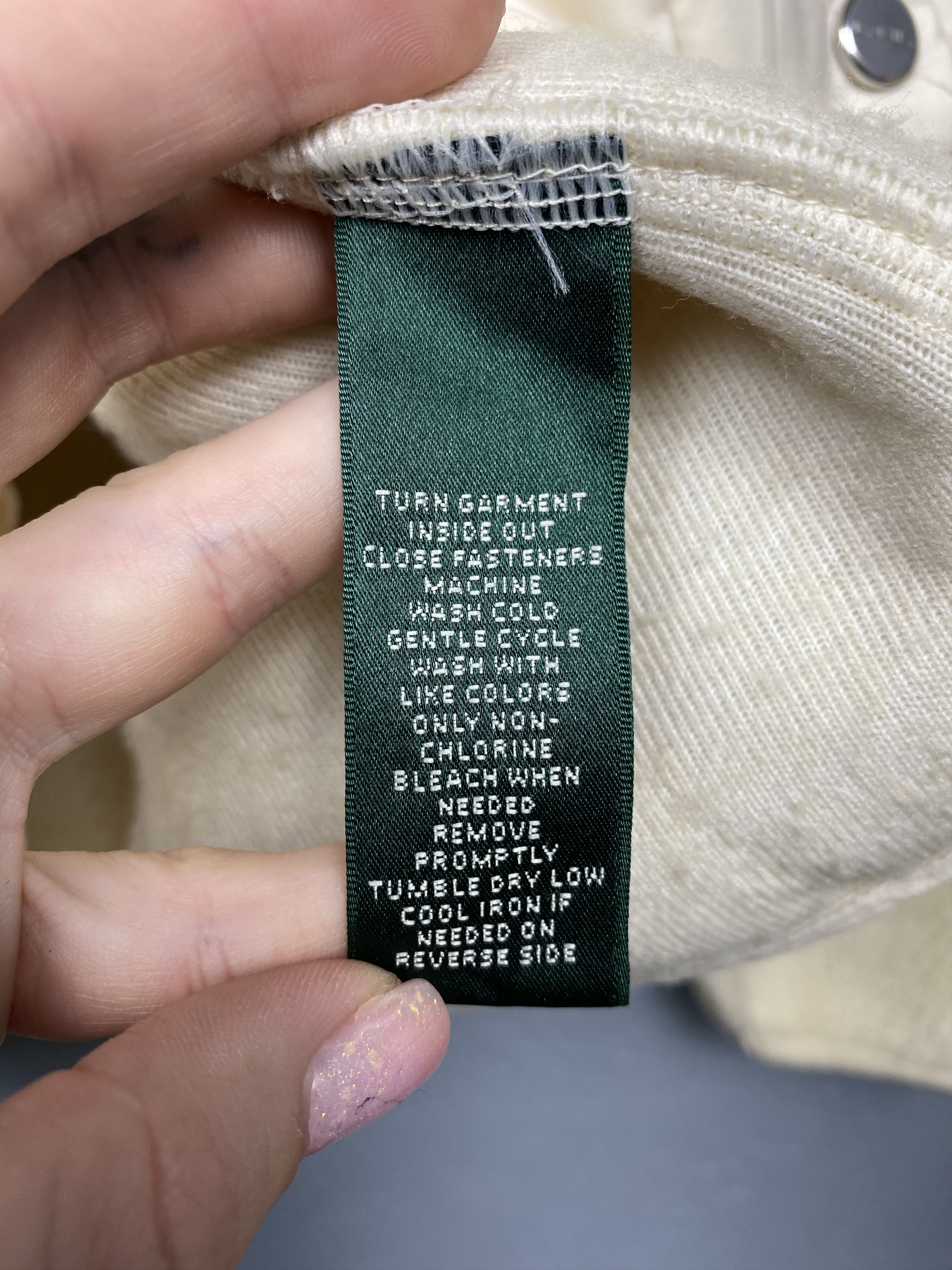 Lauren Ralph Lauren Lauren Polo Ralph Lauren Vintage Womens Sherpa Jacket Size XL / US 12-14 / IT 48-50 - 4 Thumbnail