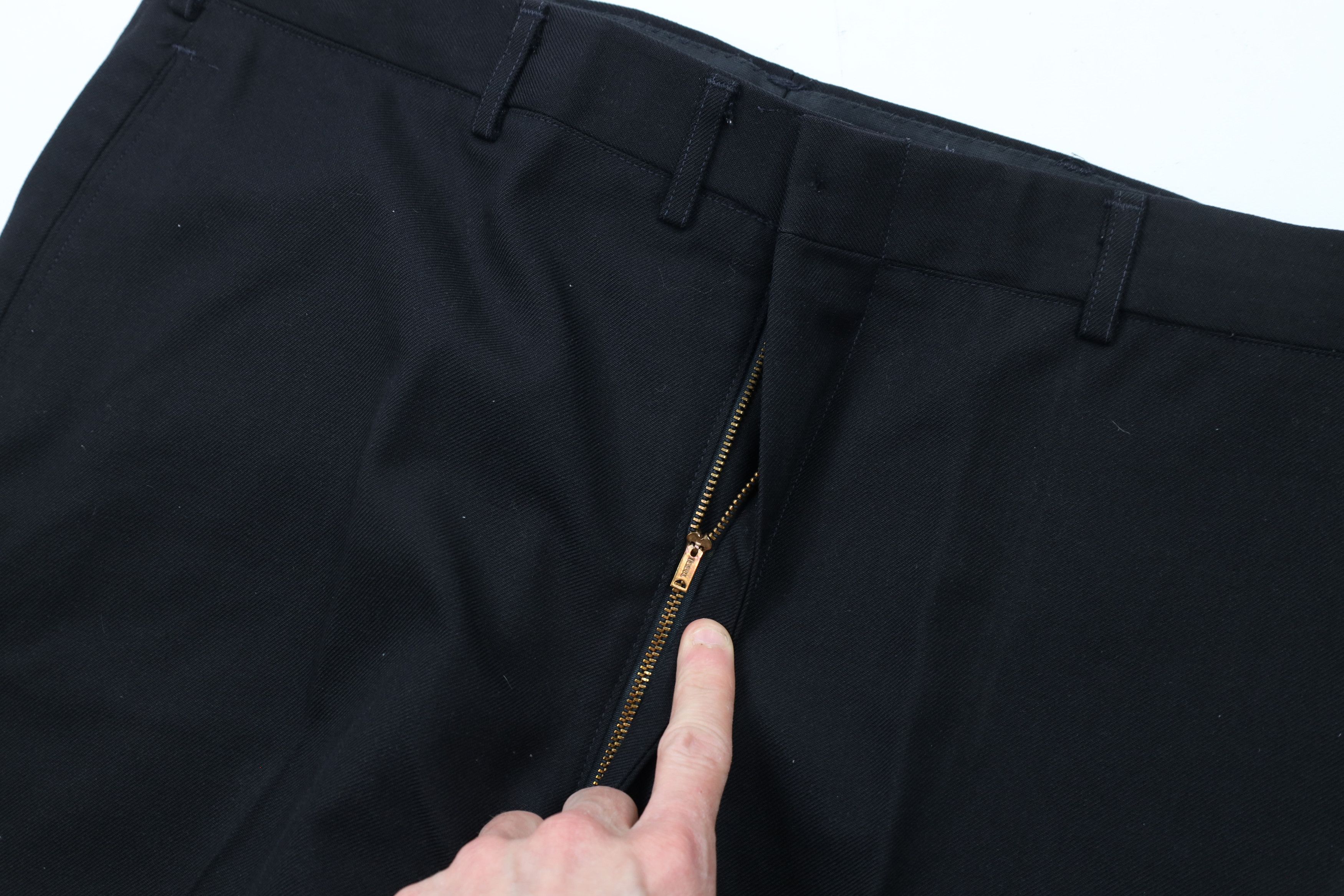 Vintage Vintage 70s Vietnam War Wool Serge Military Pants Navy USA Size US 36 / EU 52 - 5 Thumbnail
