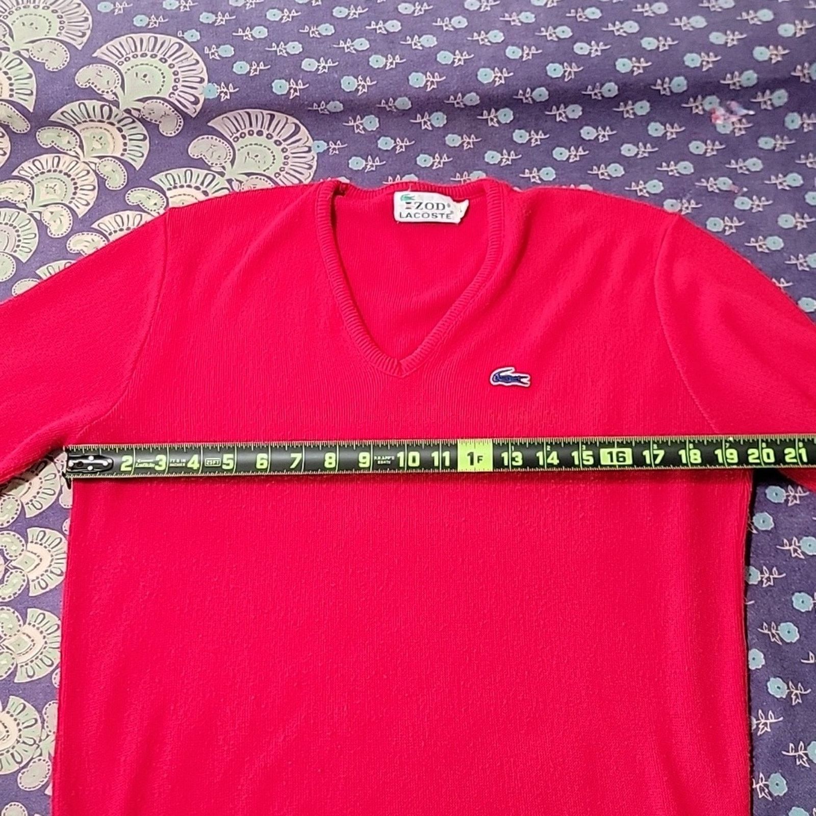 Lacoste Vintage IZOD Lacoste Sweater Size US M / EU 48-50 / 2 - 4 Thumbnail
