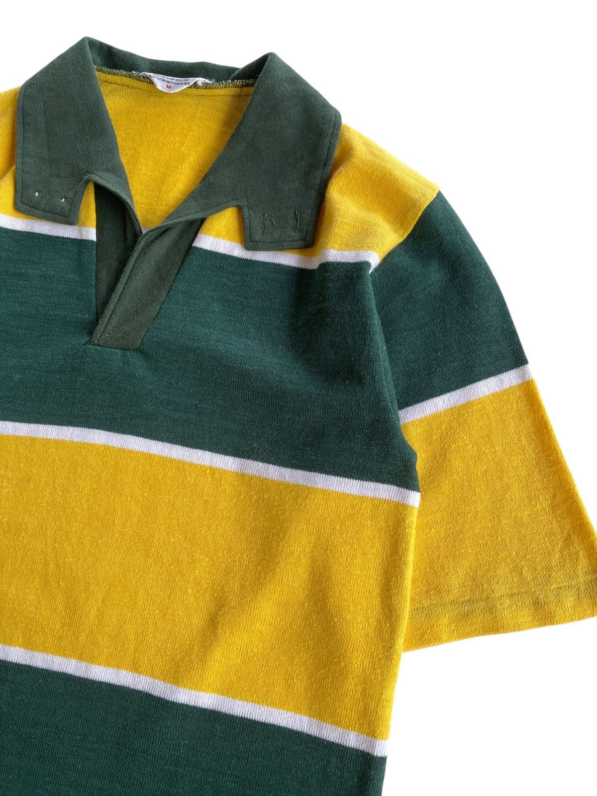 Japanese Brand Vintage Rio Brothers Rugby Shirt (Fit To S) Size US S / EU 44-46 / 1 - 6 Thumbnail