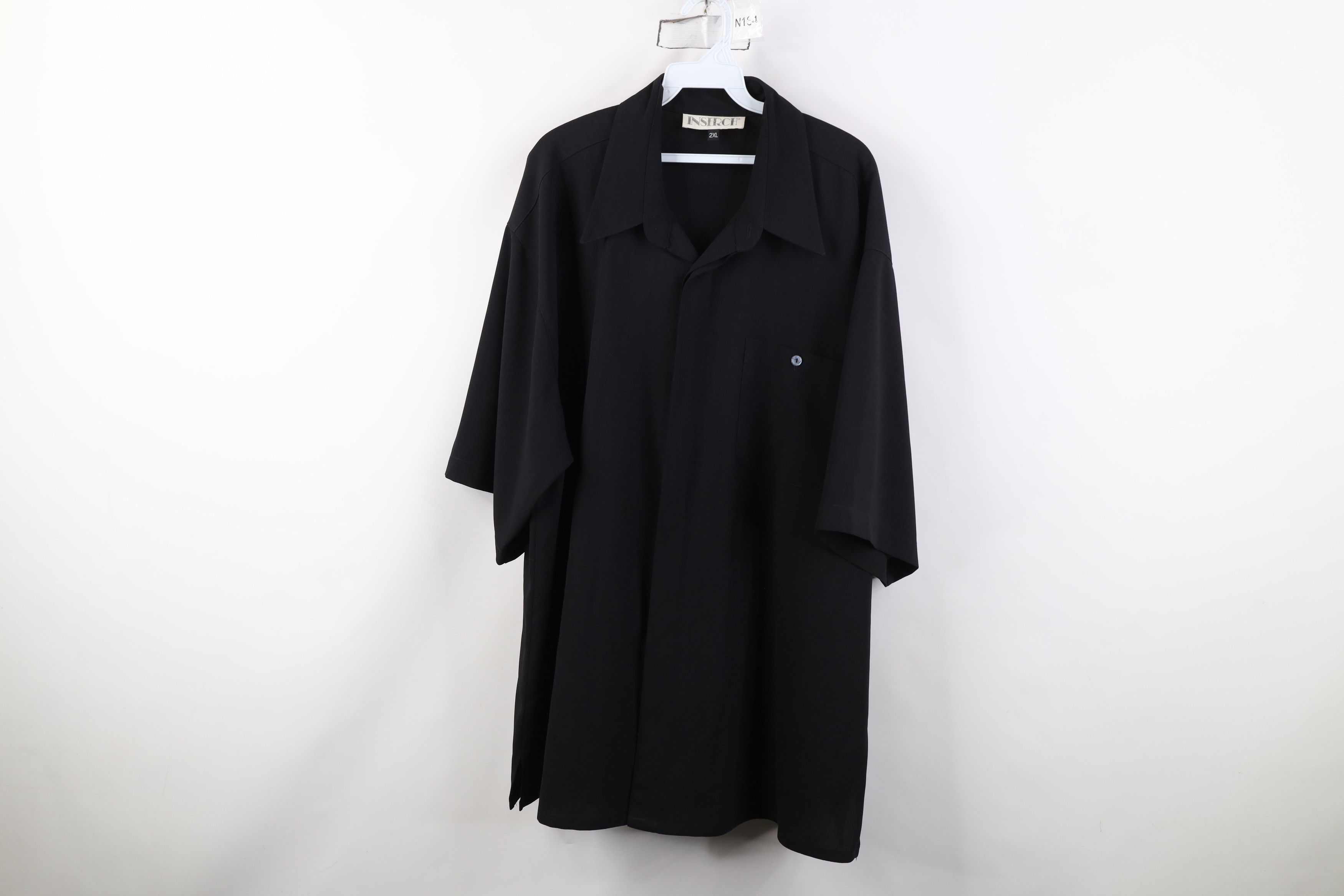 Vintage Vintage 90s Rockabilly Short Sleeve Collared Button Shirt Size US XXL / EU 58 / 5 - 1 Thumbnail