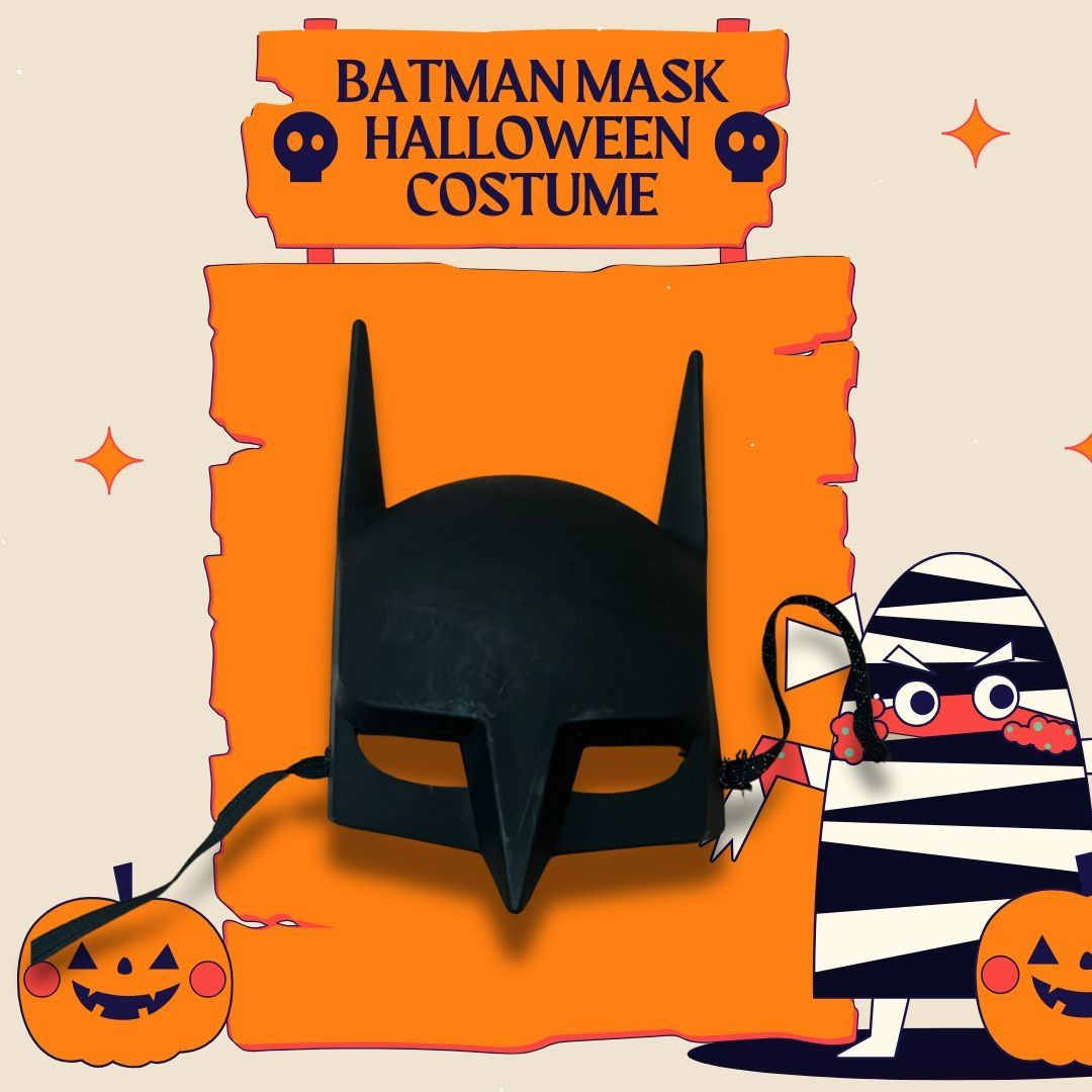 Other Batman Mask For Halloween Costume Cosplay Party Prop With Ad Size ONE SIZE - 1 Thumbnail