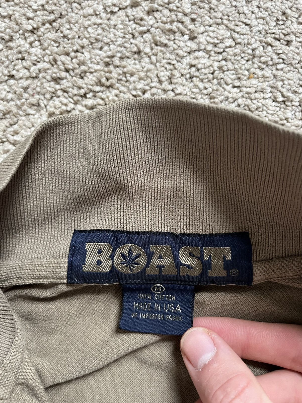 Boast Boast Khaki Triple Play Polo Size US M / EU 48-50 / 2 - 3 Thumbnail