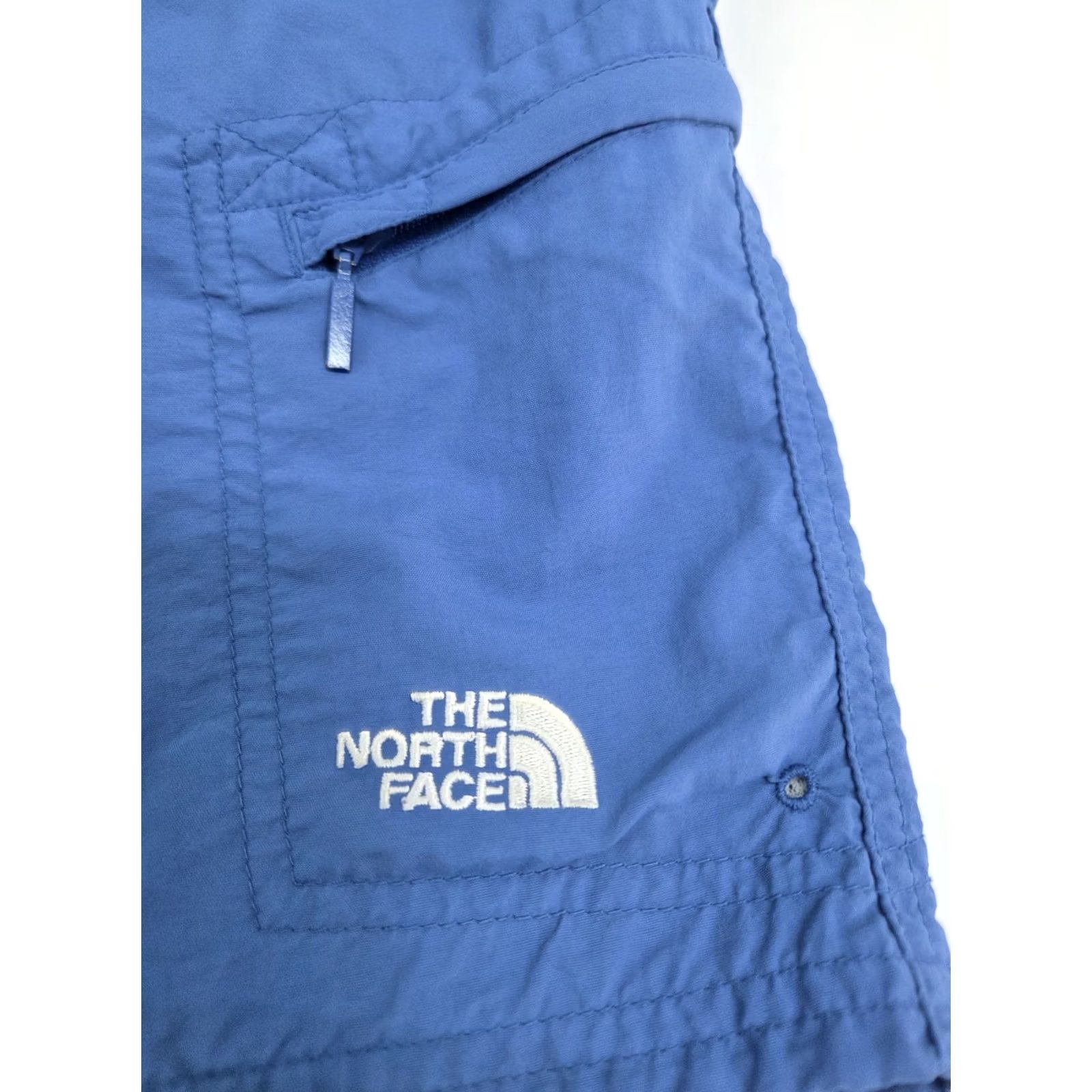The North Face North Face Mens Belted Lined Cargo Shorts Zipped Pockets Blue XL #8704 Size US 36 / EU 52 - 5 Thumbnail