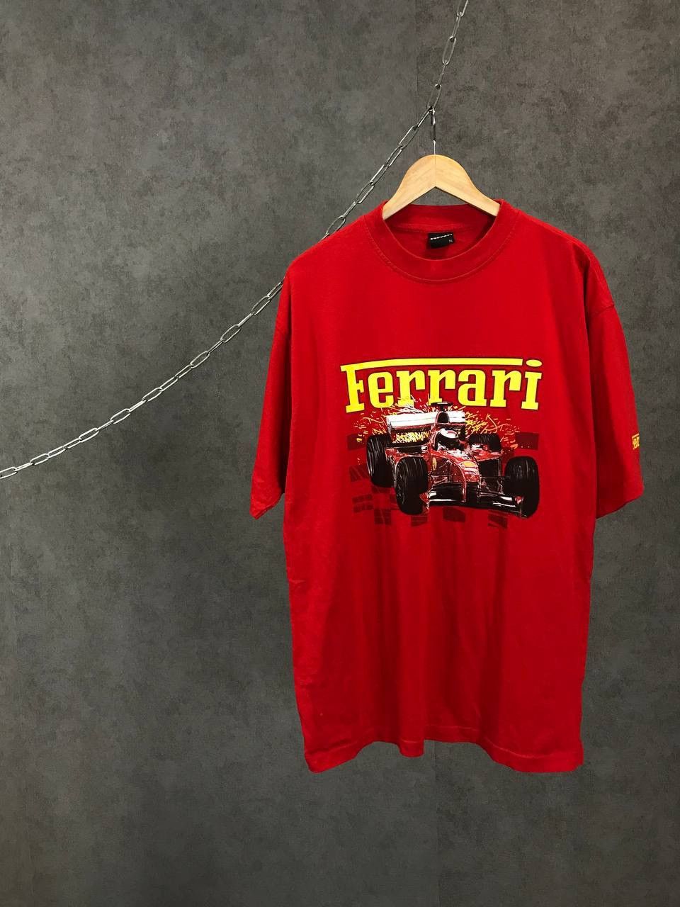 Vintage Ferrari 1999 vintage racing tee Size US XL / EU 56 / 4 - 1 Thumbnail