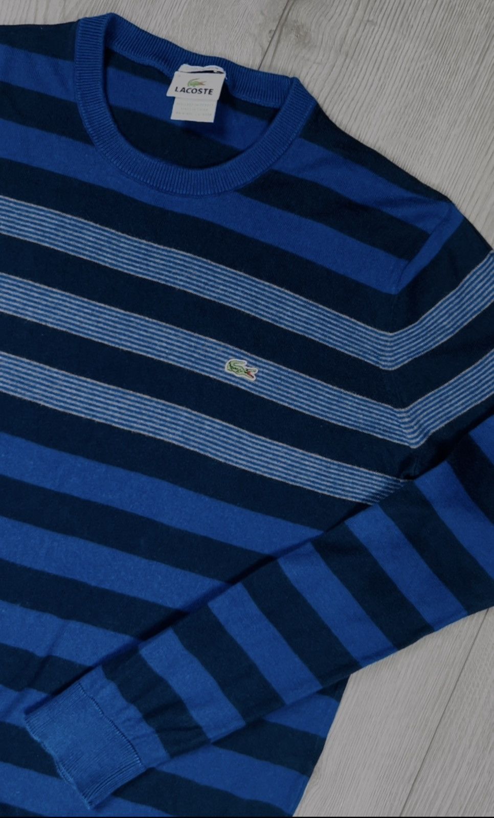 Lacoste × Vintage Vintage Cashmere Lacoste Sweater Size US S / EU 44-46 / 1 - 1 Thumbnail