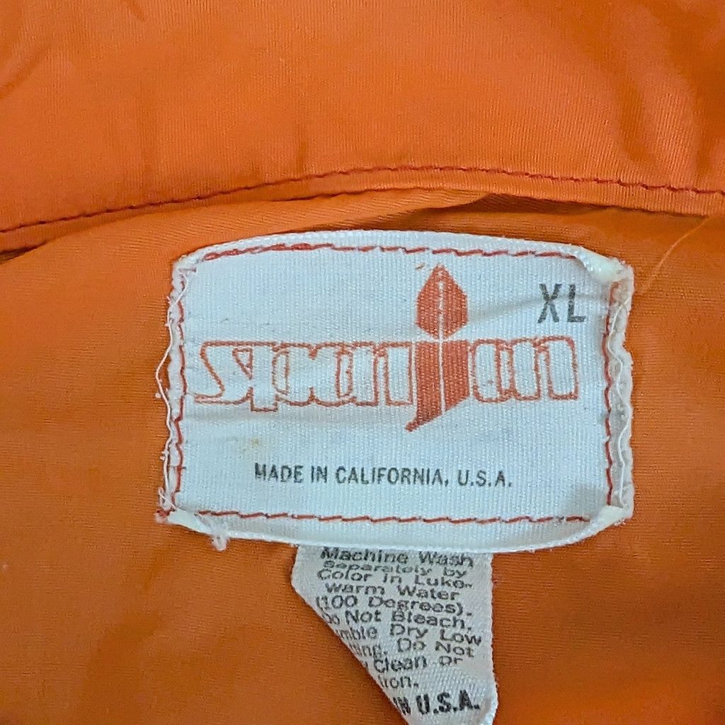 Vintage Spanjian 70's Bruins Booster Club Orange Nylon Jacket XL Size US XL / EU 56 / 4 - 3 Thumbnail