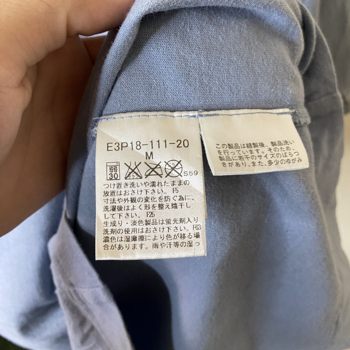 Burberry Burberry London Blue Label OG Logo Graphic T Shirt Size US M / EU 48-50 / 2 - 5 Thumbnail