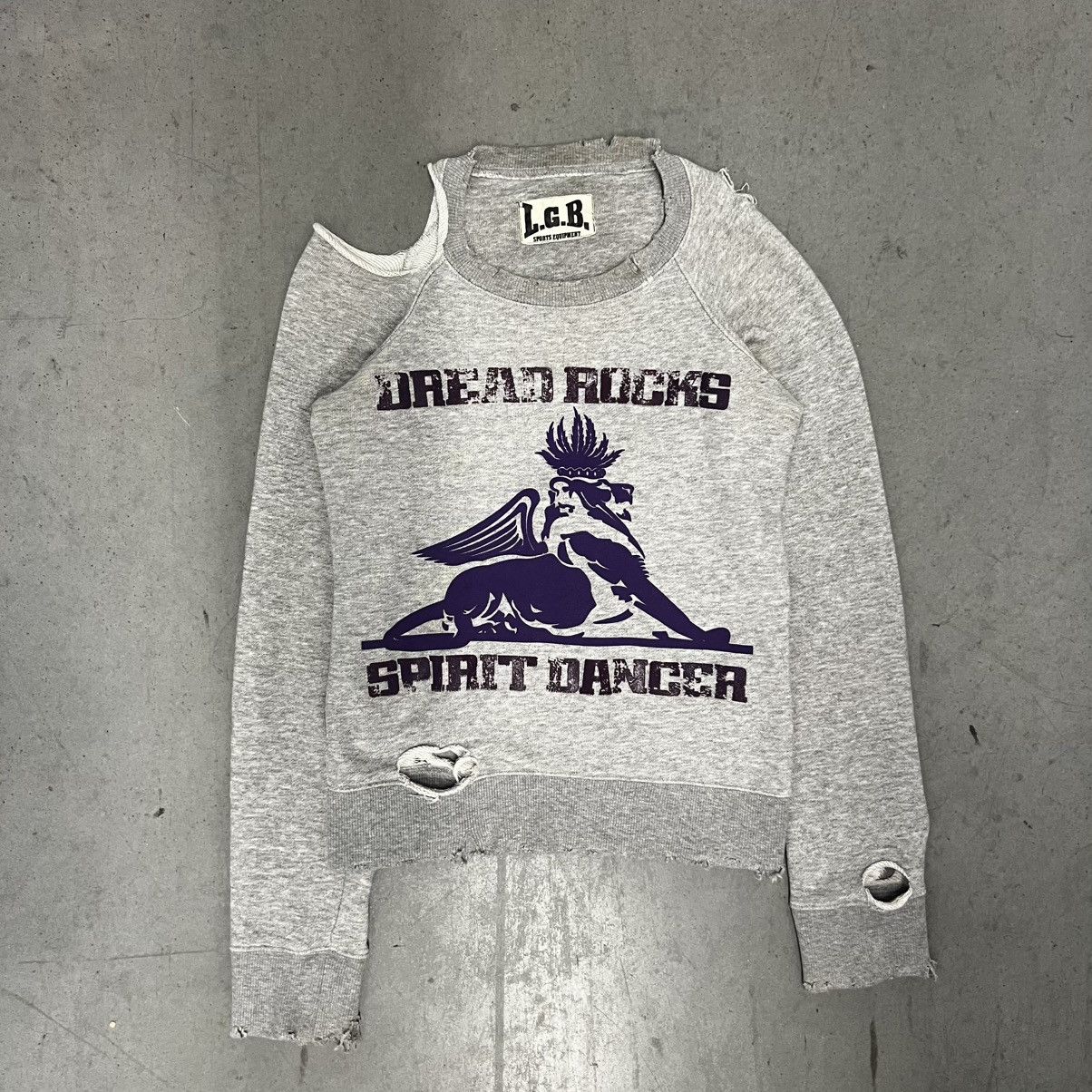 【LGB】GOD SPEED LSC ♀1 IFSIXWASNINE Japanese Brand × Le Grande Bleu (L.G.B.) LGB Godspeed Sweater
