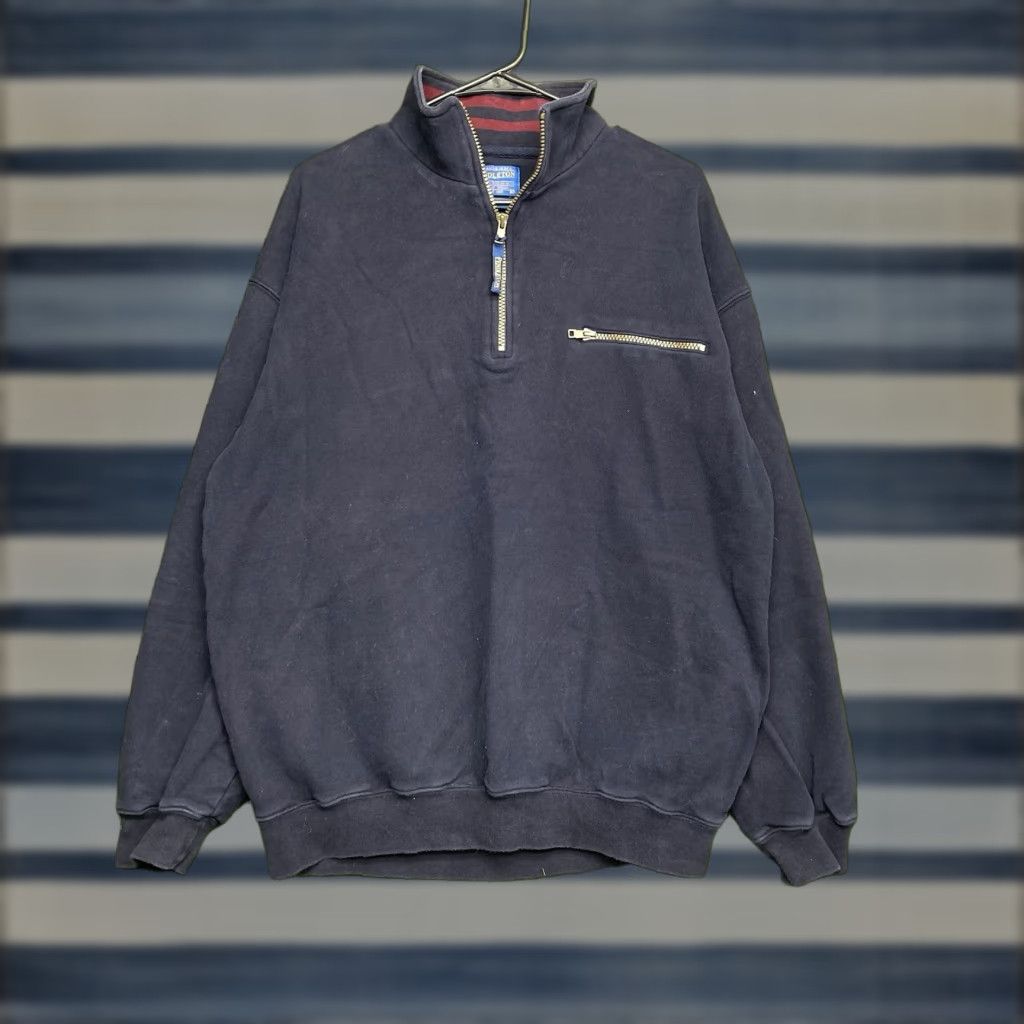 Pendleton Pendleton Sweater Mens Medium 1/4 Zip Blue Pullover Long Sleeve Work Comfort Size US M / EU 48-50 / 2 - 1 Thumbnail