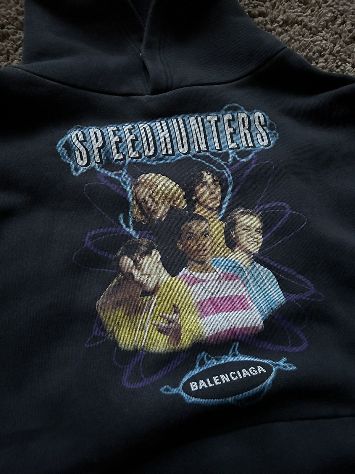 Balenciaga Balenciaga speed hunters band hoodie size M | Grailed