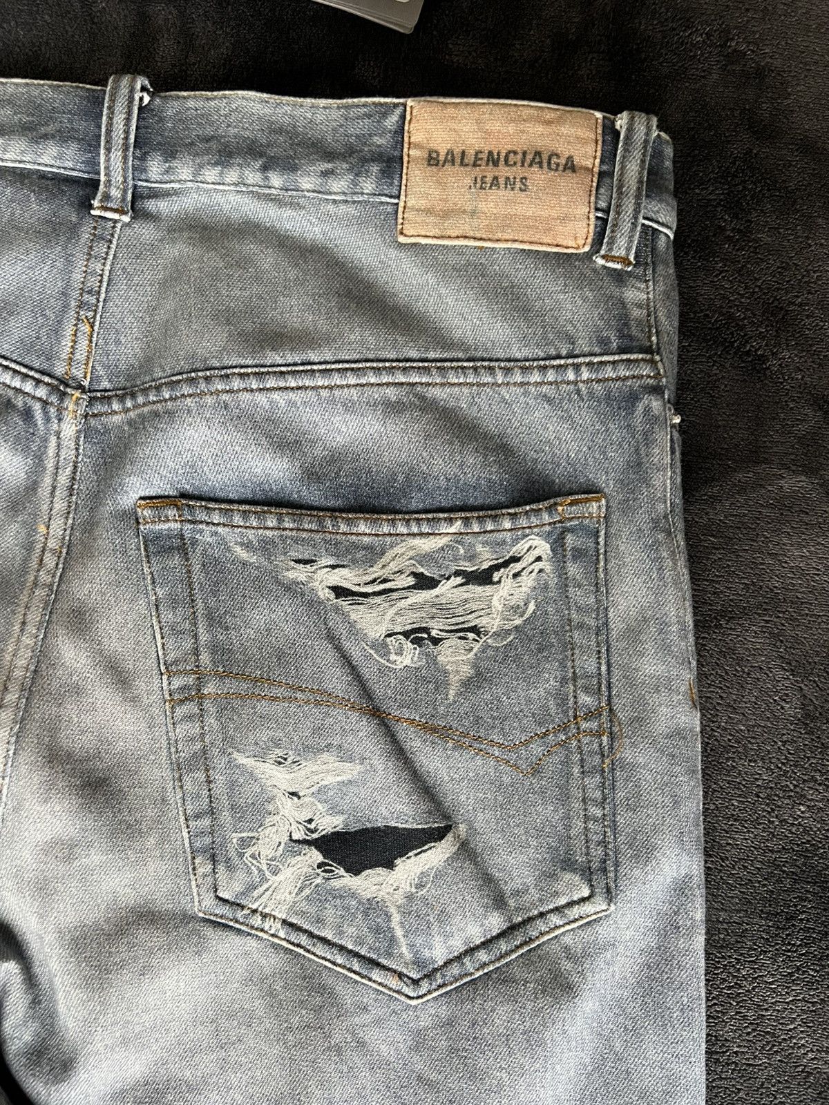Balenciaga Balenciaga Trompe Loeil Pants Size US 32 / EU 48 - 6 Thumbnail