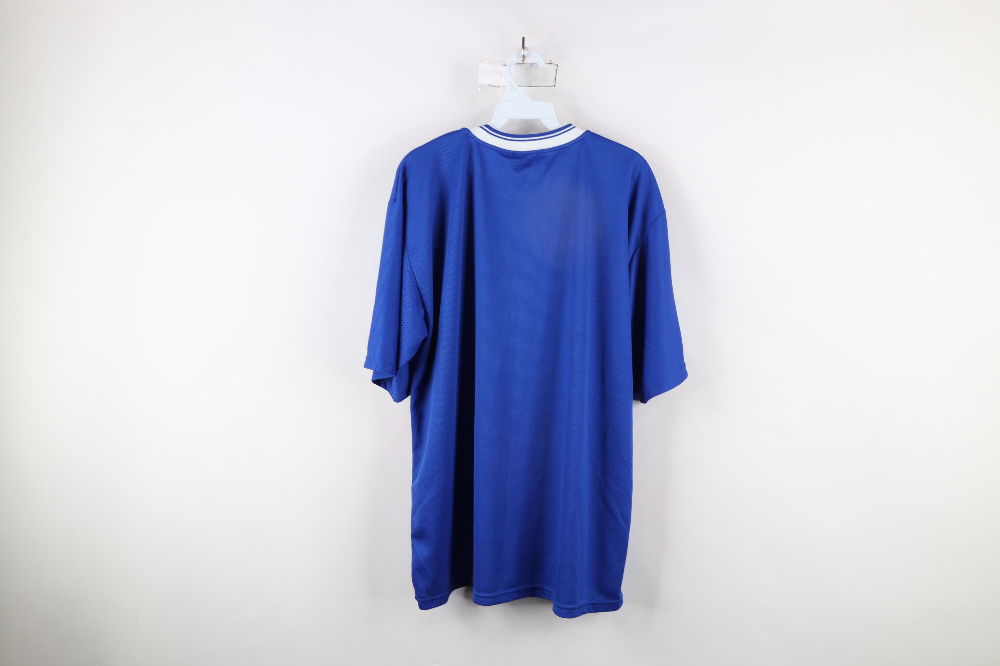 Fila × Vintage Vtg 90s Fila Short Sleeve Soccer Jersey Shirt Blue Italy Size US XL / EU 56 / 4 - 10 Thumbnail