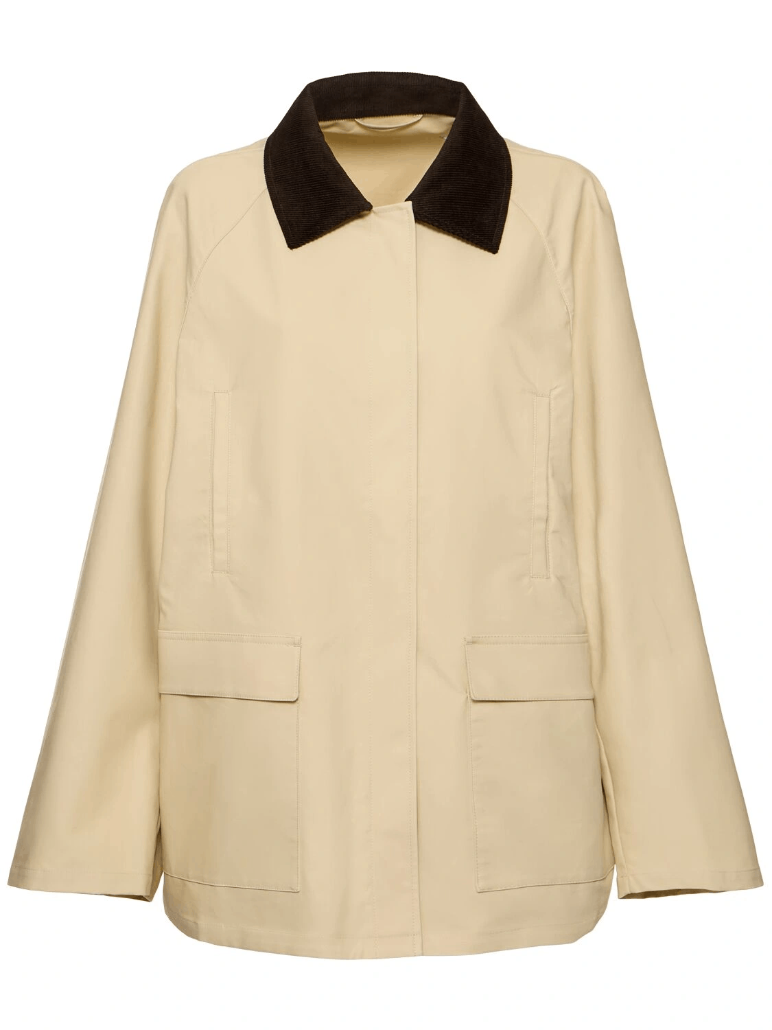 Stone Island TOTEME Beige Cotton Jacket New & Authentic Size XS / US 0-2 / IT 36-38 - 3 Thumbnail