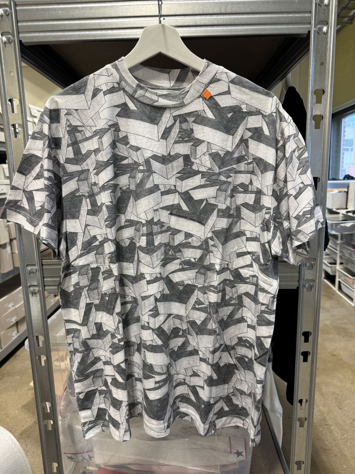 Off-White Off-White Arrow T-Shirt NEW 500$ Size US M / EU 48-50 / 2 - 2 Thumbnail