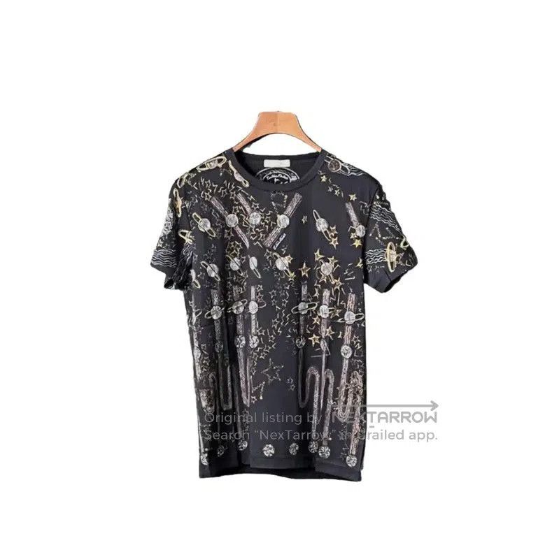 Valentino Valentino Multicolor Cotton Short Sleeve T-Shirt . Size US M / EU 48-50 / 2 - 1 Thumbnail