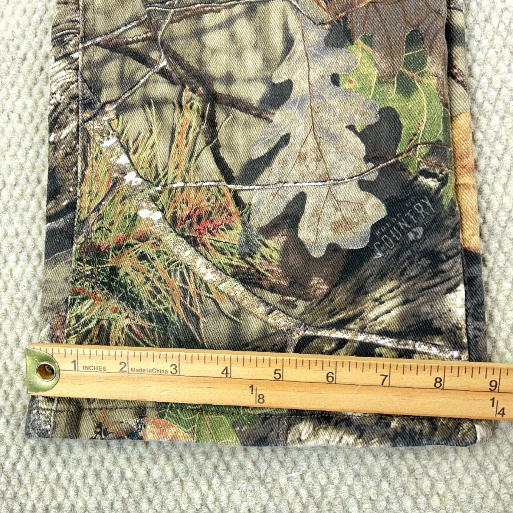 Vintage Vintage Mossy Oak Camo Jeans Men 38x32 Denim Straight Leg Pants Fall Winter Summer Spring Mens Size US 38 / EU 54 - 7 Thumbnail