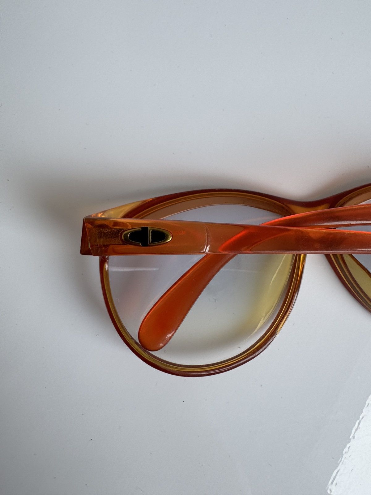 Christian Dior Monsieur Christian Dior Sunglasses Oversized Orang Gradient Retro Size ONE SIZE - 7 Thumbnail