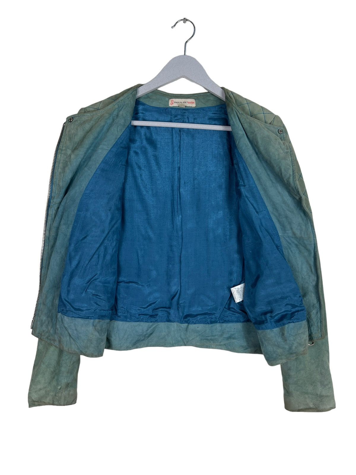 Paul & Joe 🔥 PAUL & JOE LEATHER MOTO JACKET Size XS / US 0-2 / IT 36-38 - 10 Thumbnail