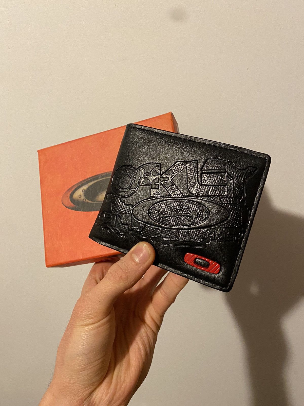 00's OAKLEY LEATHER WALLET Archive 財布 Oakley Leather wallet archive 00s 【公式通販】