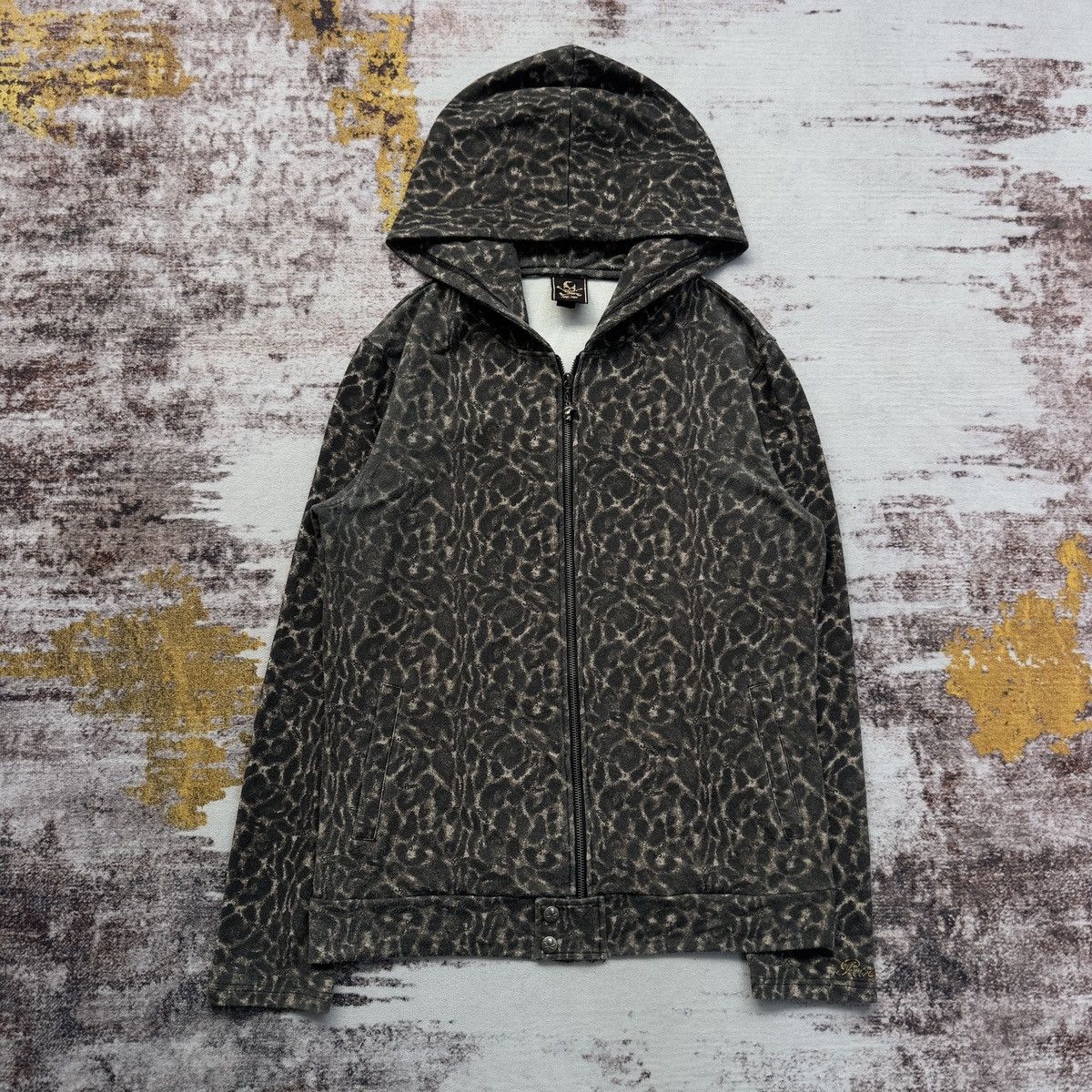 Roen ROEN FULLPRINT LEAPORD DESIGNER SKULL ZIPPER VERY RARE Y2K Size US L / EU 52-54 / 3 - 2 Thumbnail