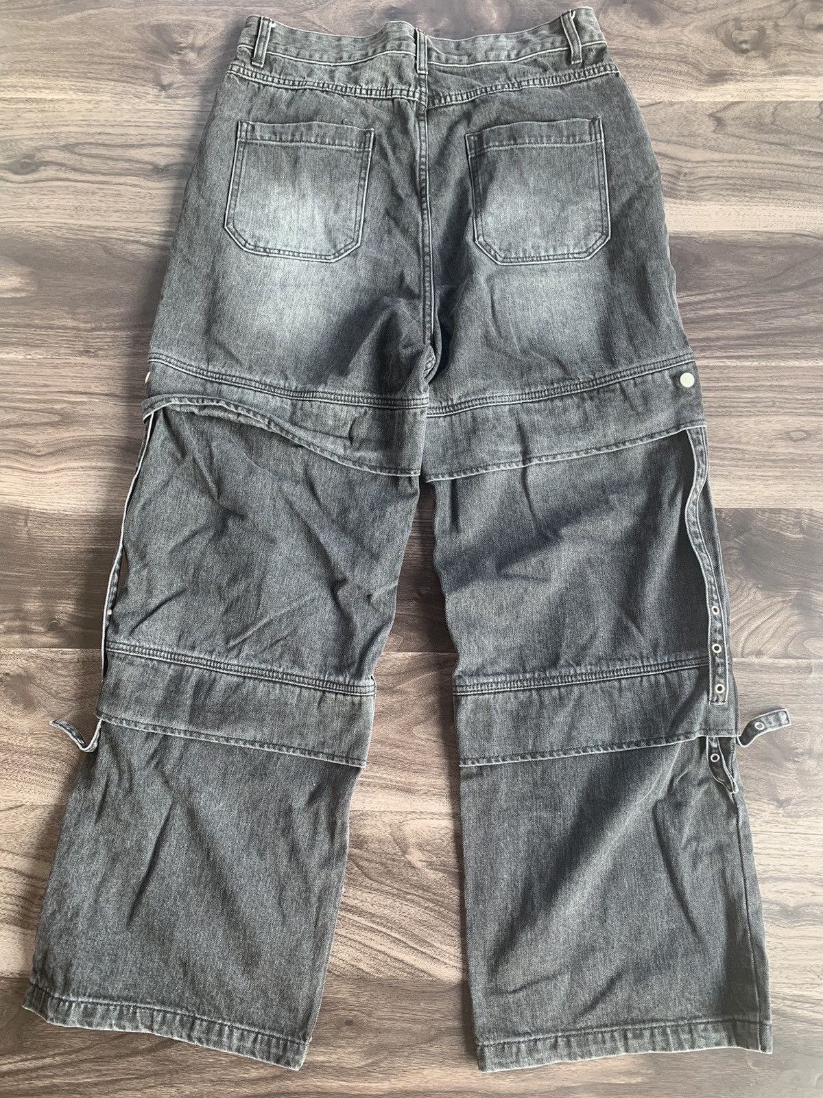 Vintage Baggy Jeans Pants Size US 33 - 3 Thumbnail