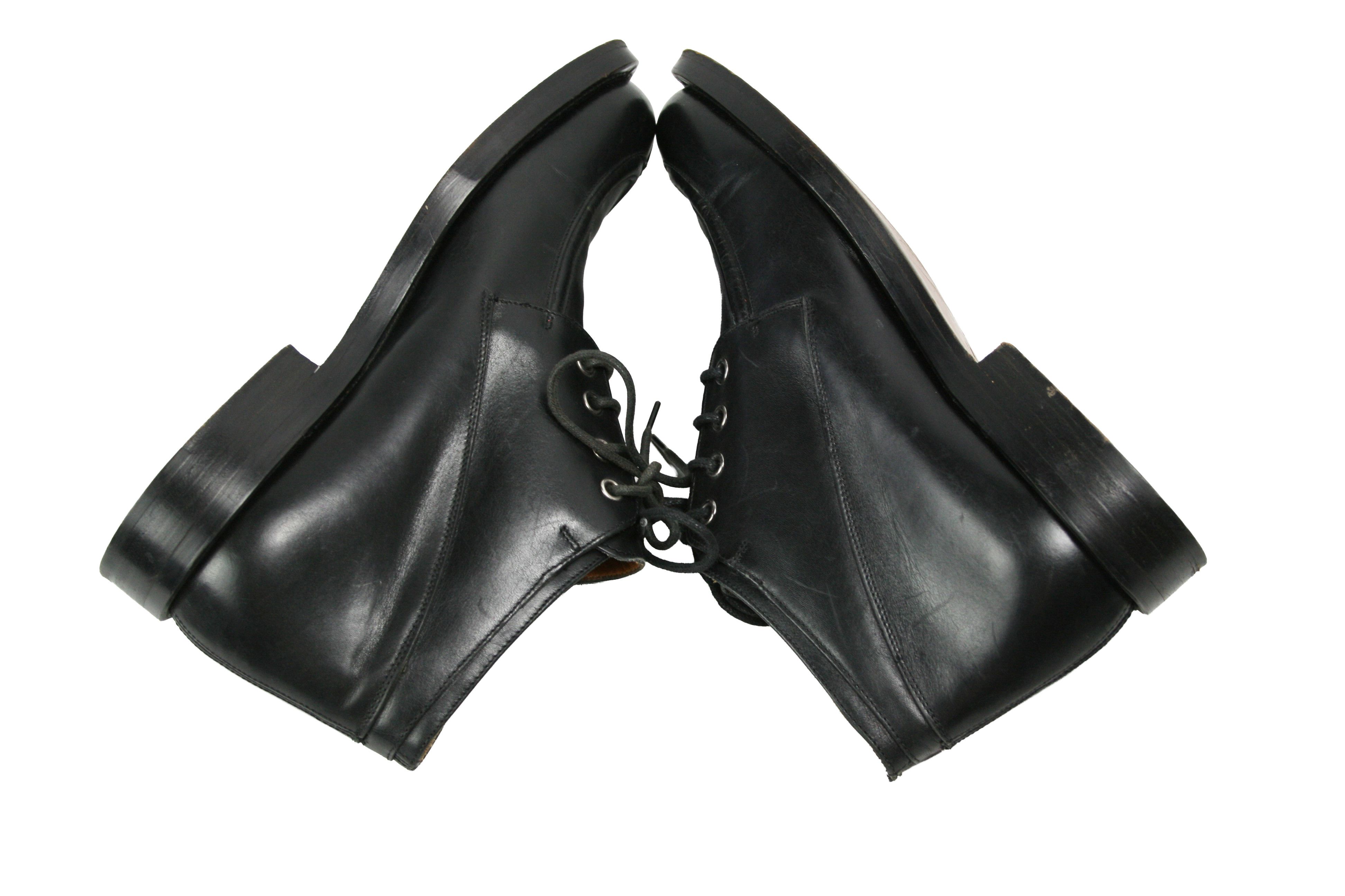 Claude Montana 90S Split Toe Leather Ankle Boots Vintage Size US 8 / EU 41 - 8 Thumbnail