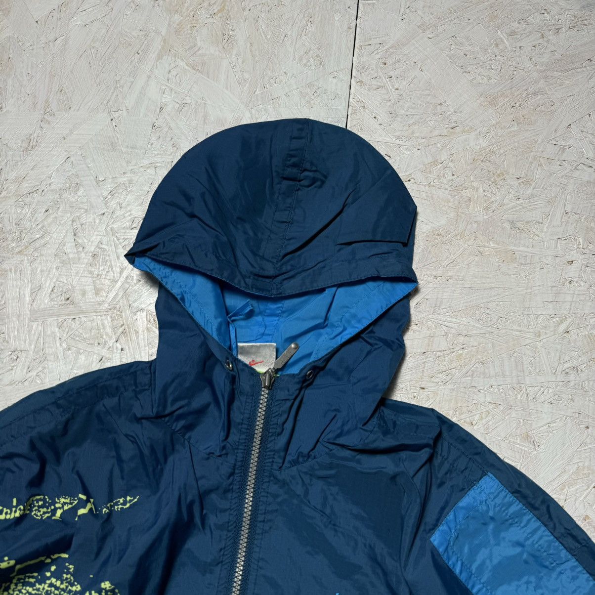 Nike × Vintage Nike 80s vintage boxy nylon anorak / light jacket retro og Size US S / EU 44-46 / 1 - 6 Thumbnail