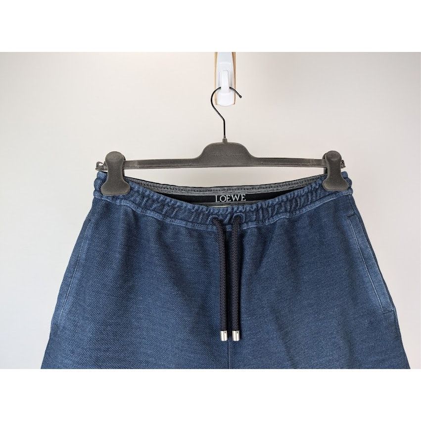 Loewe o1rshd1 Bermuda Shorts in Indigo Blue Size US 34 / EU 50 - 3 Thumbnail