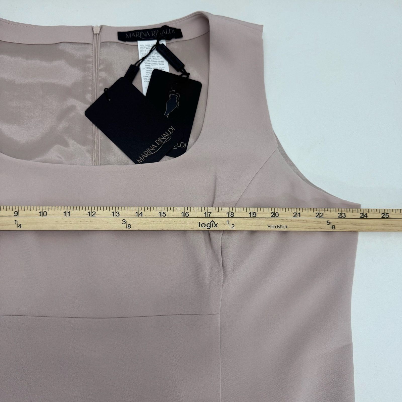 Marina Rinaldi NMarina Rinaldi Destino Column Dress Plus 20 Minimalist Rich Size 3XL / US 20-22 - 6 Thumbnail