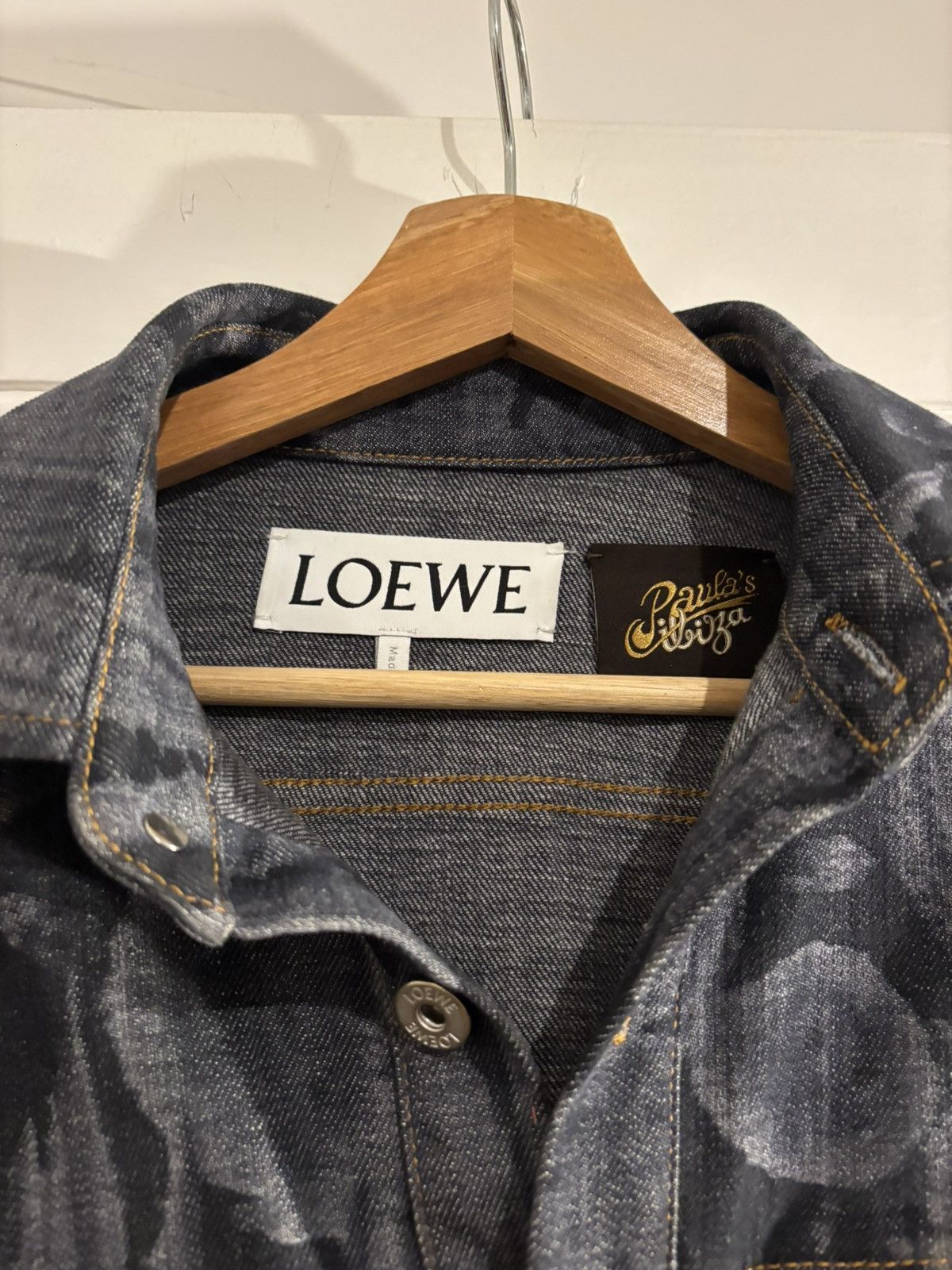 Loewe Loewe laser print floral denim jacket. Paulas Ibiza Size US S / EU 44-46 / 1 - 4 Thumbnail