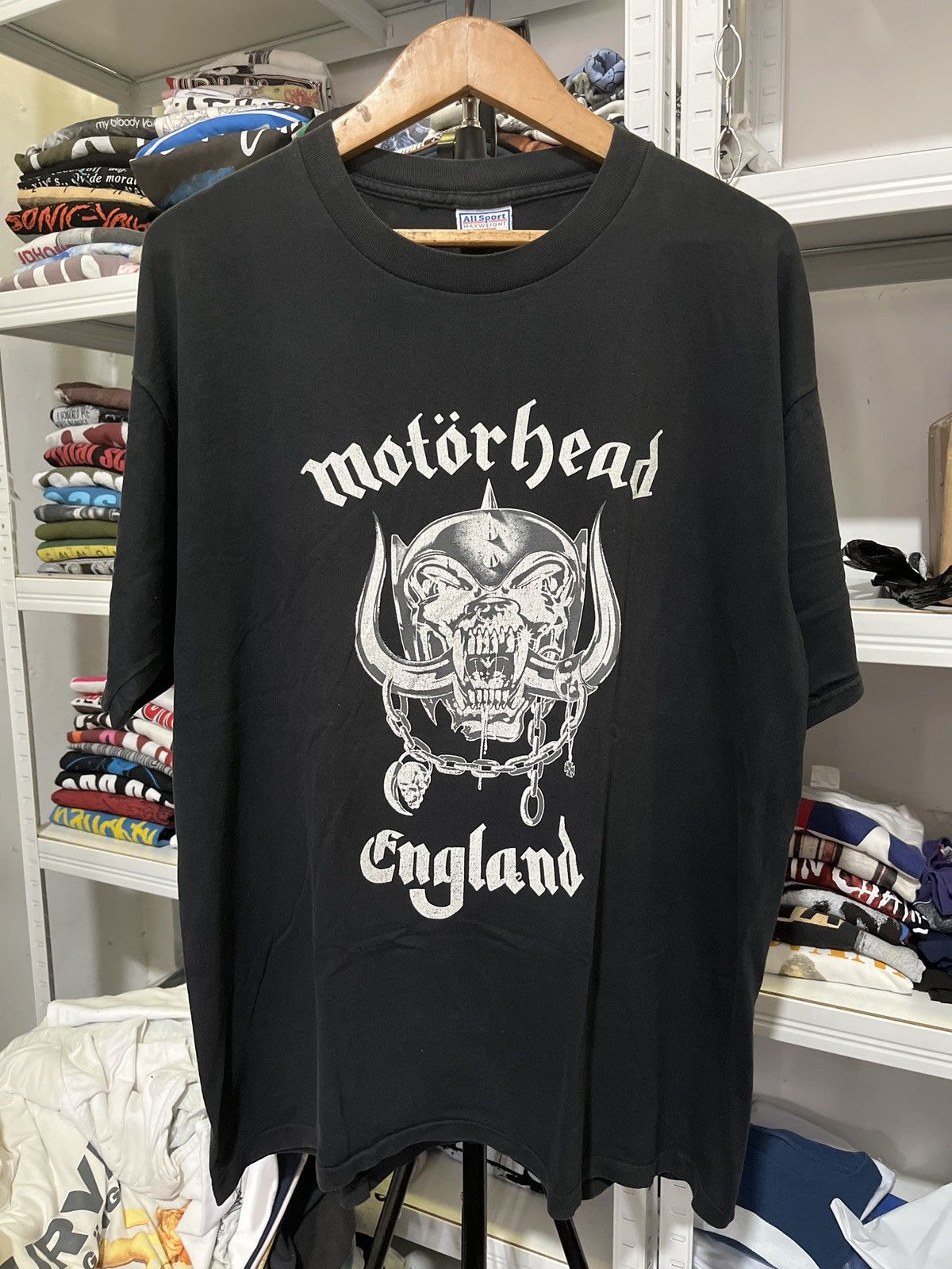 All Sport Vintage Rare Motorhead England Allsport Tag XL Size US XL / EU 56 / 4 - 1 Thumbnail
