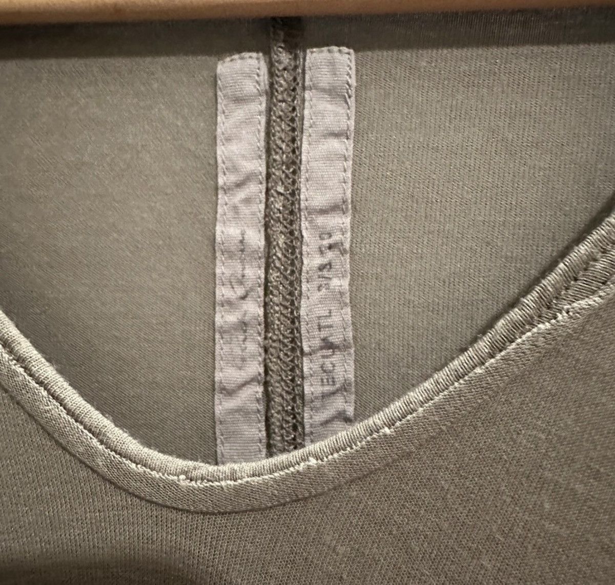 Rick Owens Green Dust T Shirt