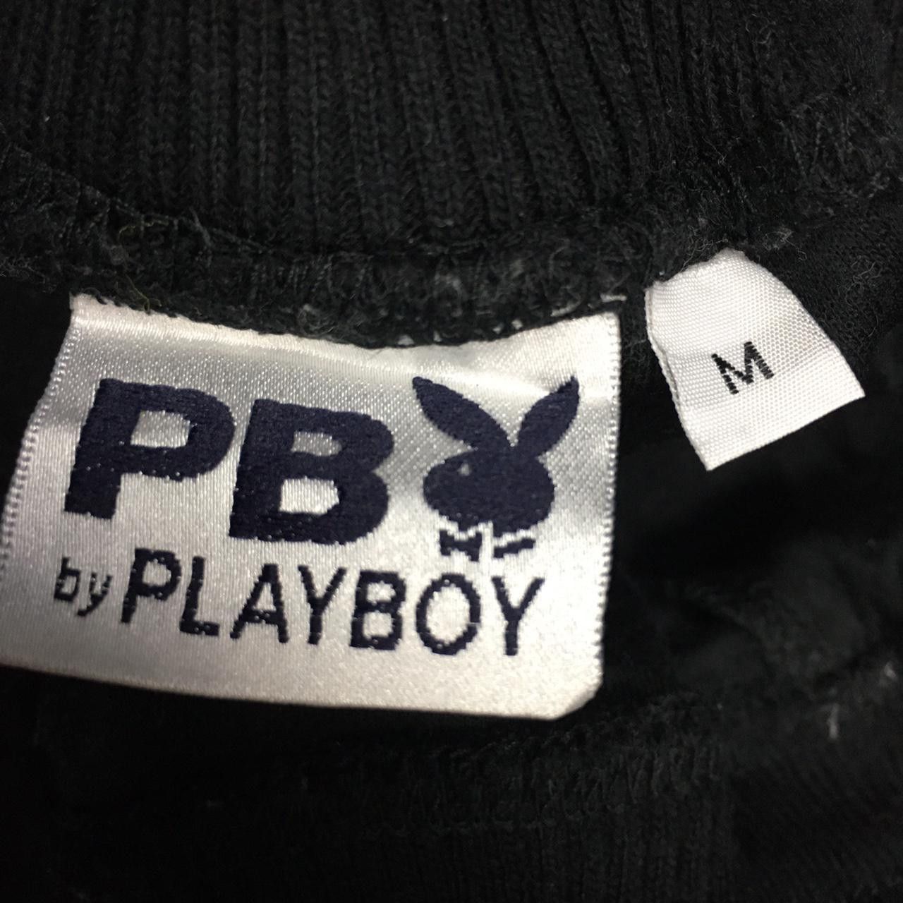 Playboy Vtg PB by PLAYBOY Sweatpant Jogger Big Logo Size 26" / US 2 / IT 38 - 4 Thumbnail
