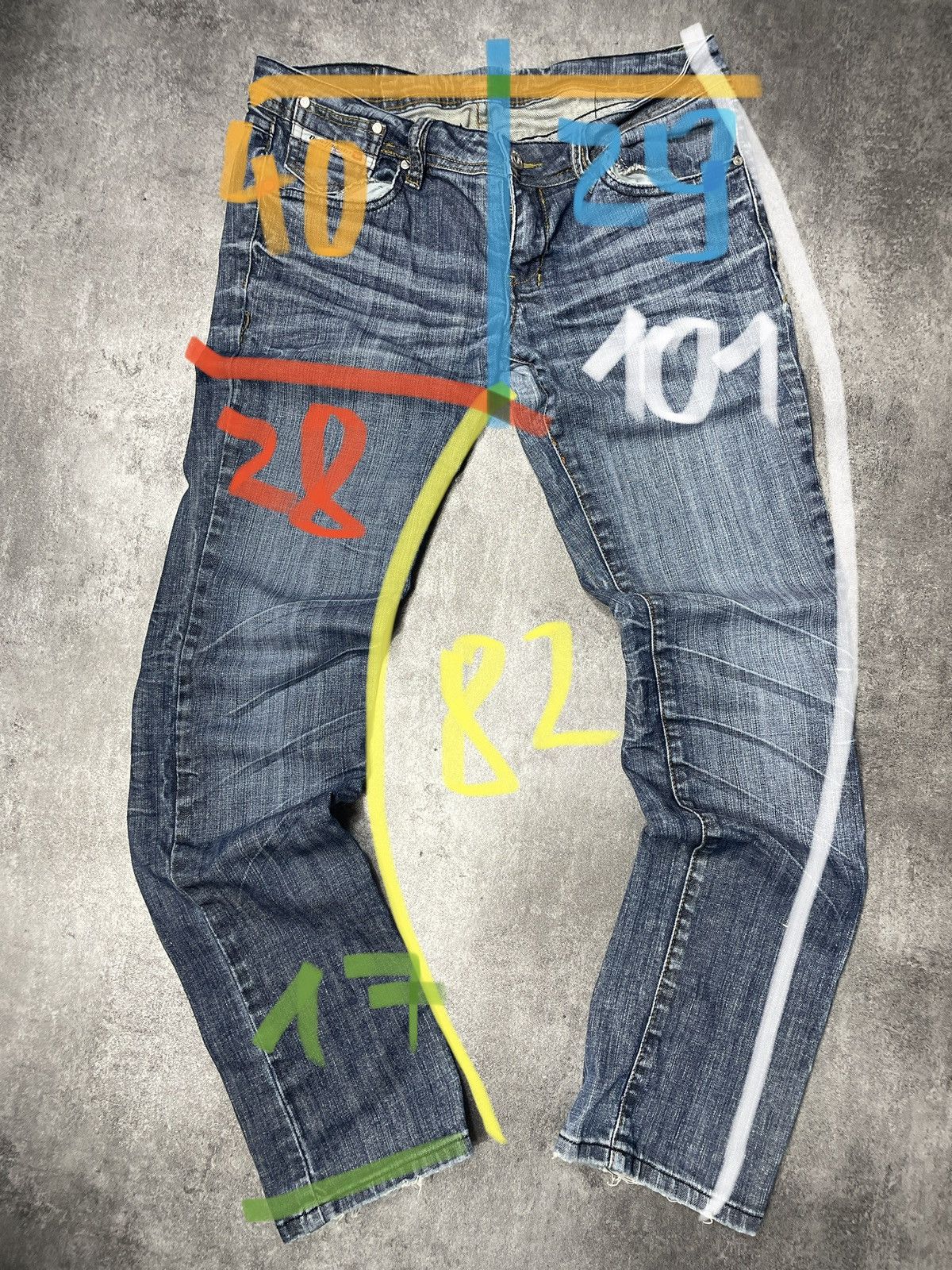 Diesel 🔥RARE🔥Diesel Vintage 90s Denim Pants Rare Hype Y2K Size US 28 / EU 44 - 13 Thumbnail