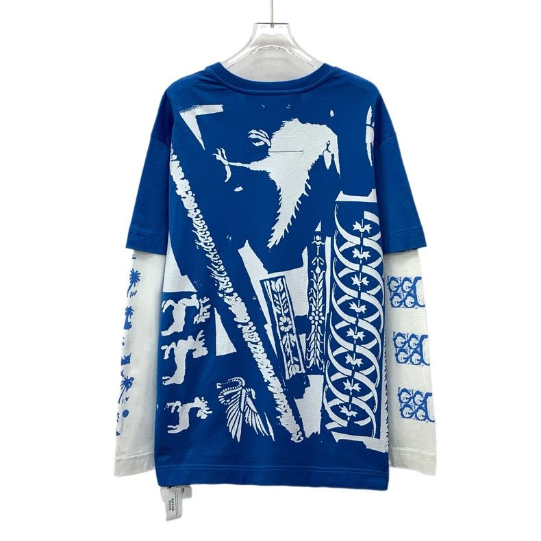 Givenchy Givenchy Blue Logo Letter Pattern T-Shirt Size US S / EU 44-46 / 1 - 2 Thumbnail