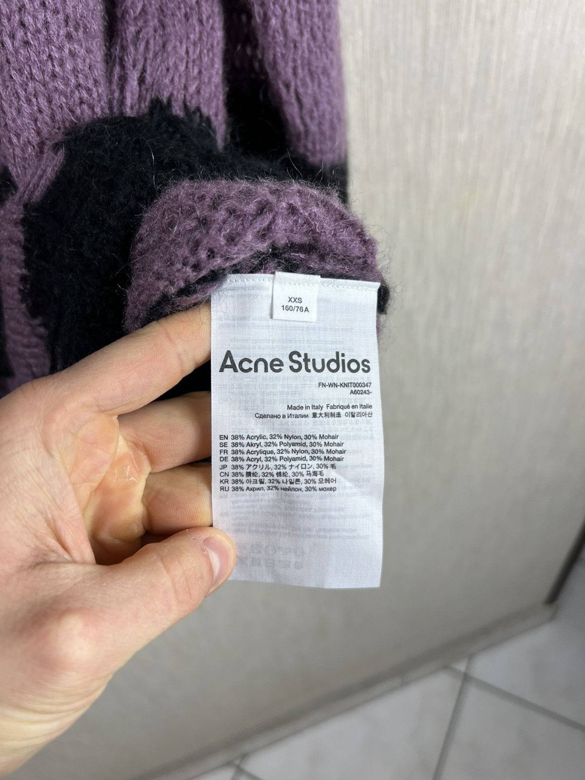 Acne Studios Acne Studios distressed open knit sweter striped Kurt Cobain Size US M / EU 48-50 / 2 - 12 Thumbnail