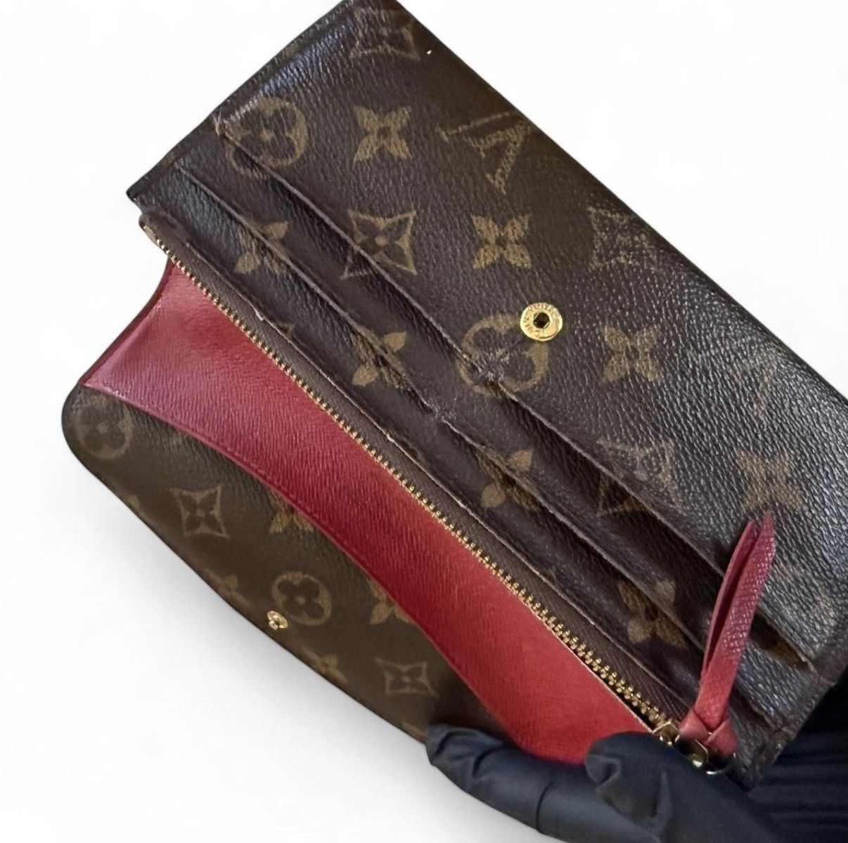 Louis Vuitton Vintage Louis Vuitton Emilie Rouge Monogram wallet Size ONE SIZE - 3 Thumbnail