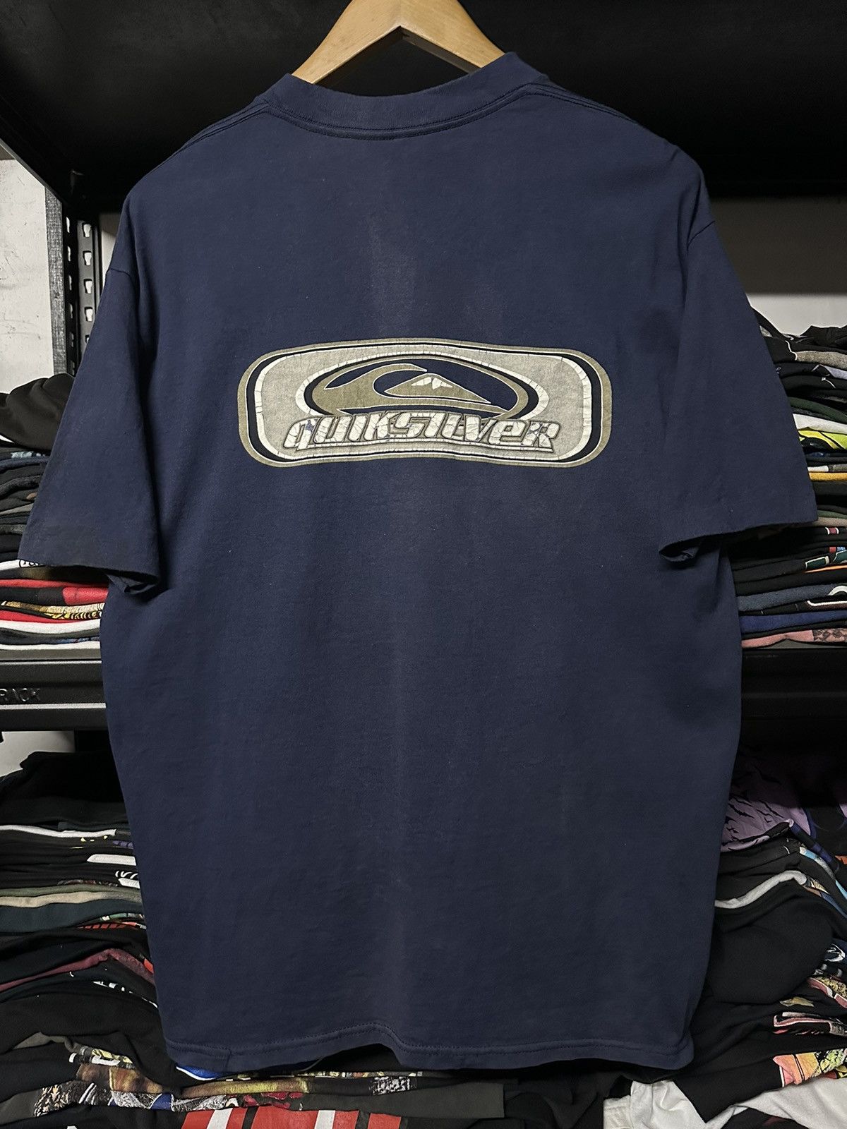Quiksilver × Vintage Vintage 90s Quiksilver Surf Sun Faded Single Stitch Tee Size US L / EU 52-54 / 3 - 1 Thumbnail